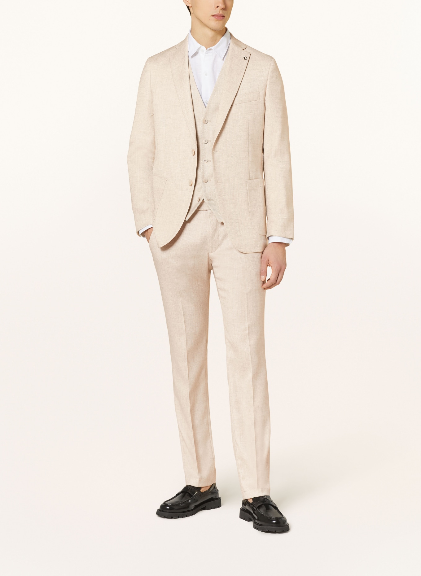 DIGEL Anzughose SERGIO Regular Fit, Farbe: 76 BEIGE (Bild 2)