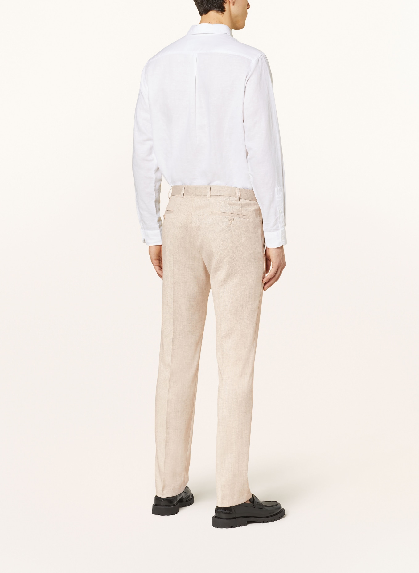 DIGEL Oblekové kalhoty SERGIO Regular Fit, Barva: 76 BEIGE (Obrázek 4)