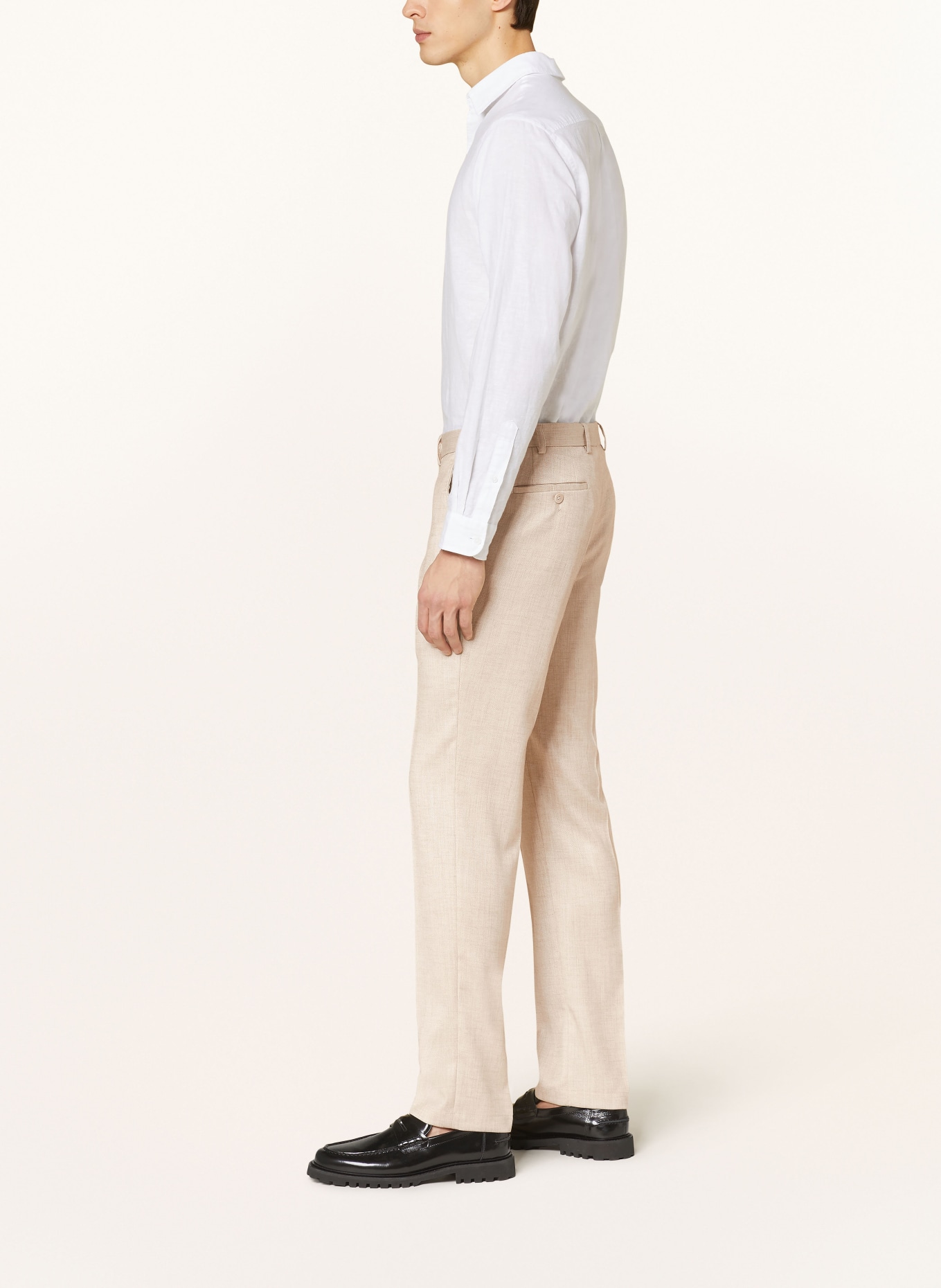 DIGEL Oblekové kalhoty SERGIO Regular Fit, Barva: 76 BEIGE (Obrázek 5)