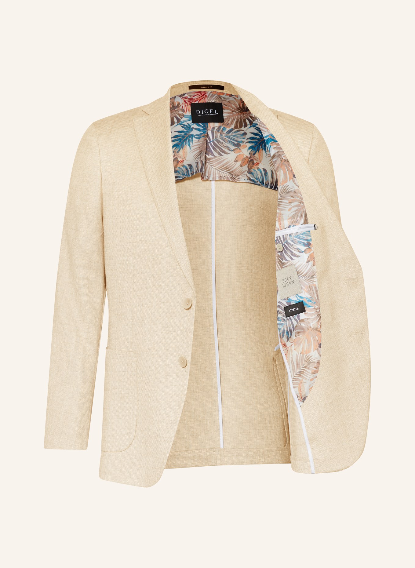 DIGEL Suit jacket EDWARD modern fit, Color: 76 BEIGE (Image 5)
