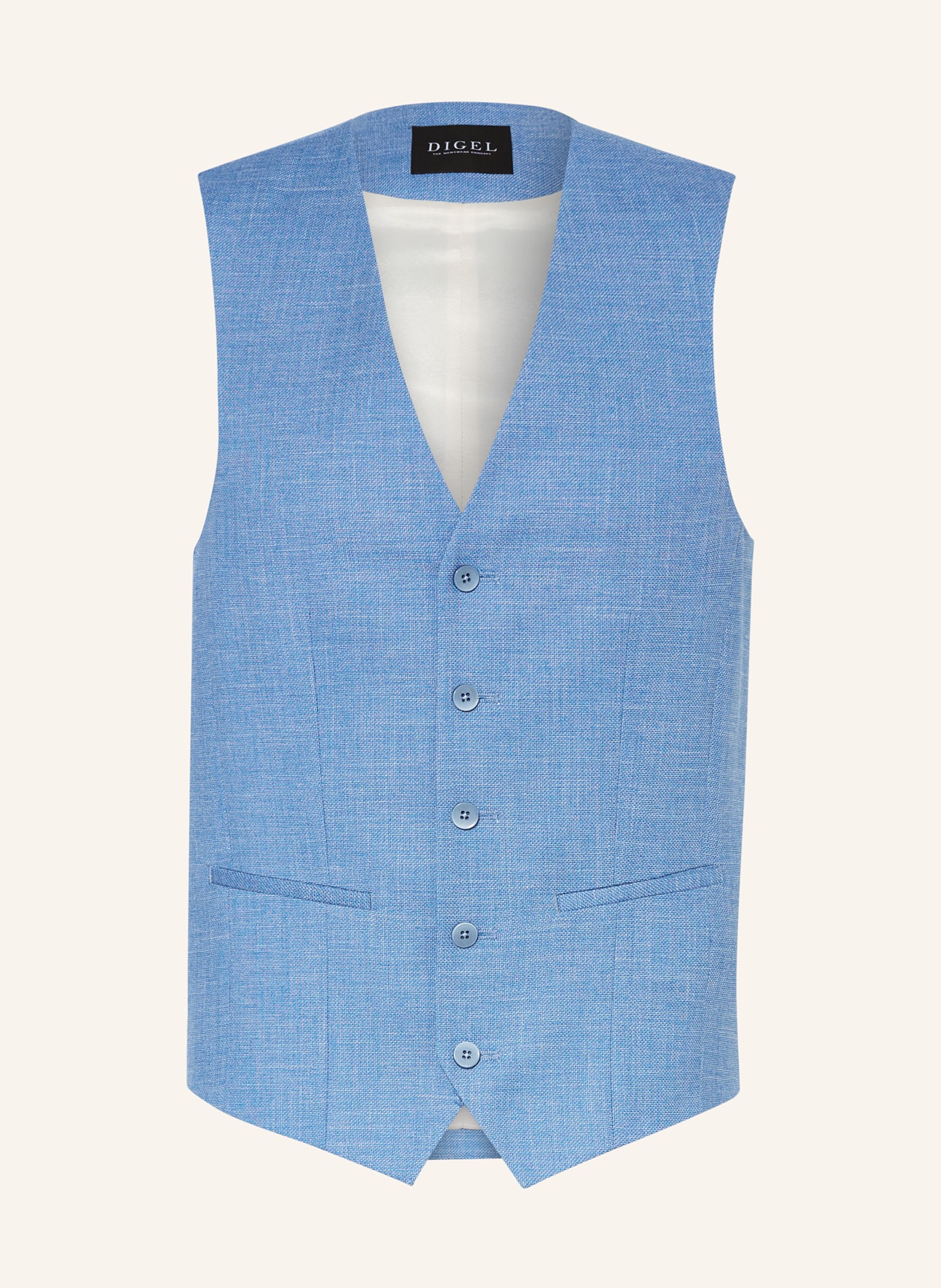 DIGEL Suit vest EDGAR slim fit, Color: LIGHT BLUE (Image 1)