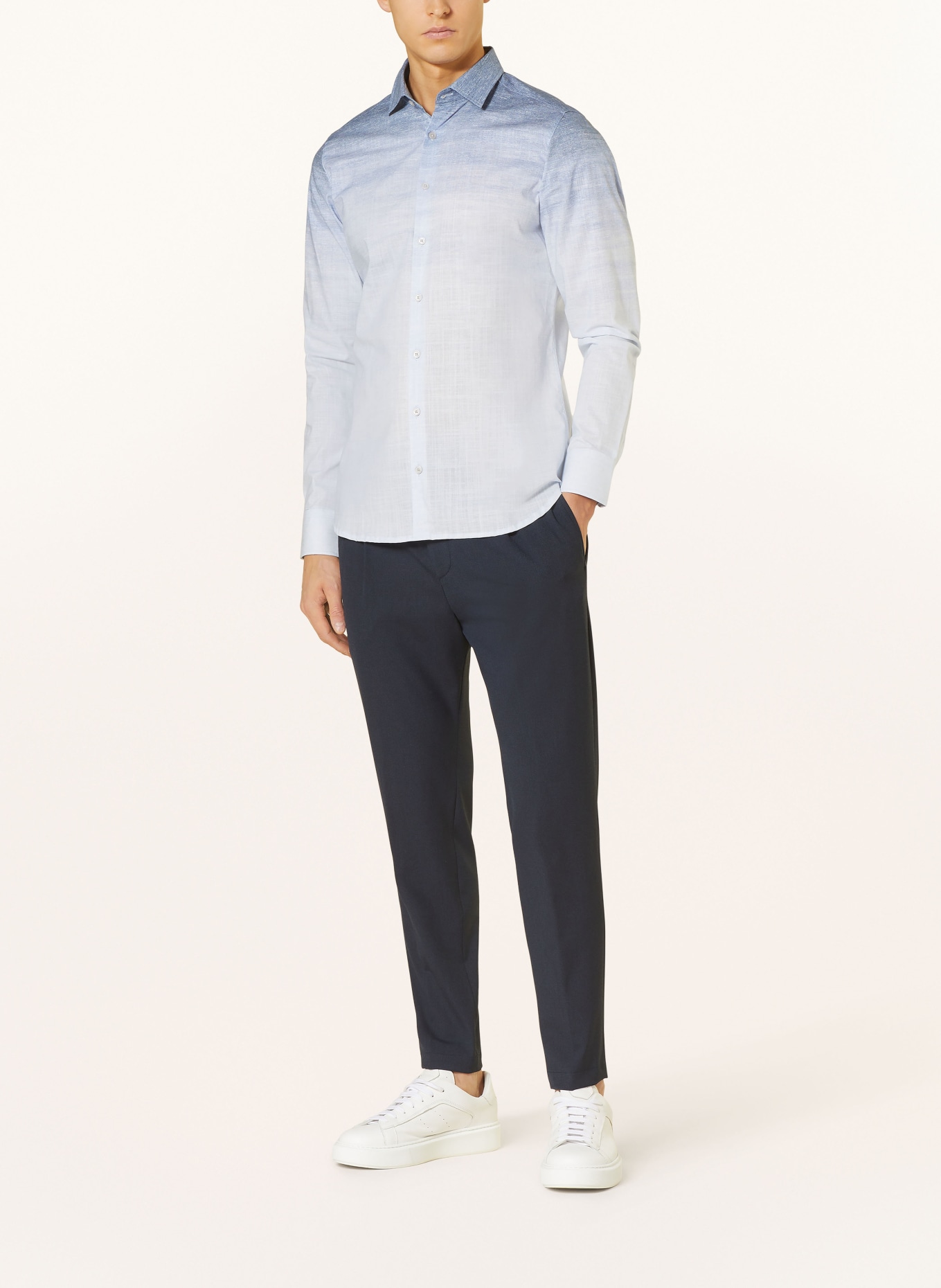 DIGEL Shirt KINLEY slim fit, Color: BLUE (Image 2)