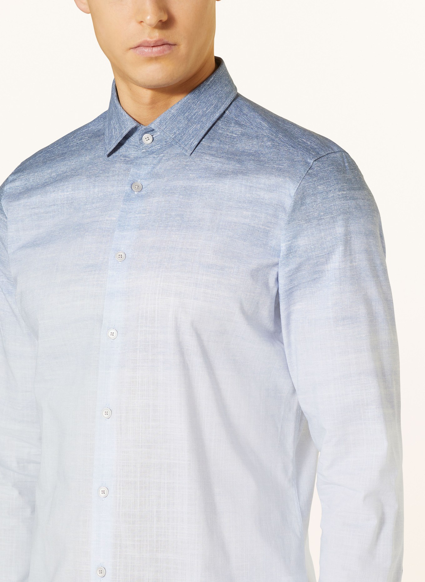 DIGEL Shirt KINLEY slim fit, Color: BLUE (Image 4)