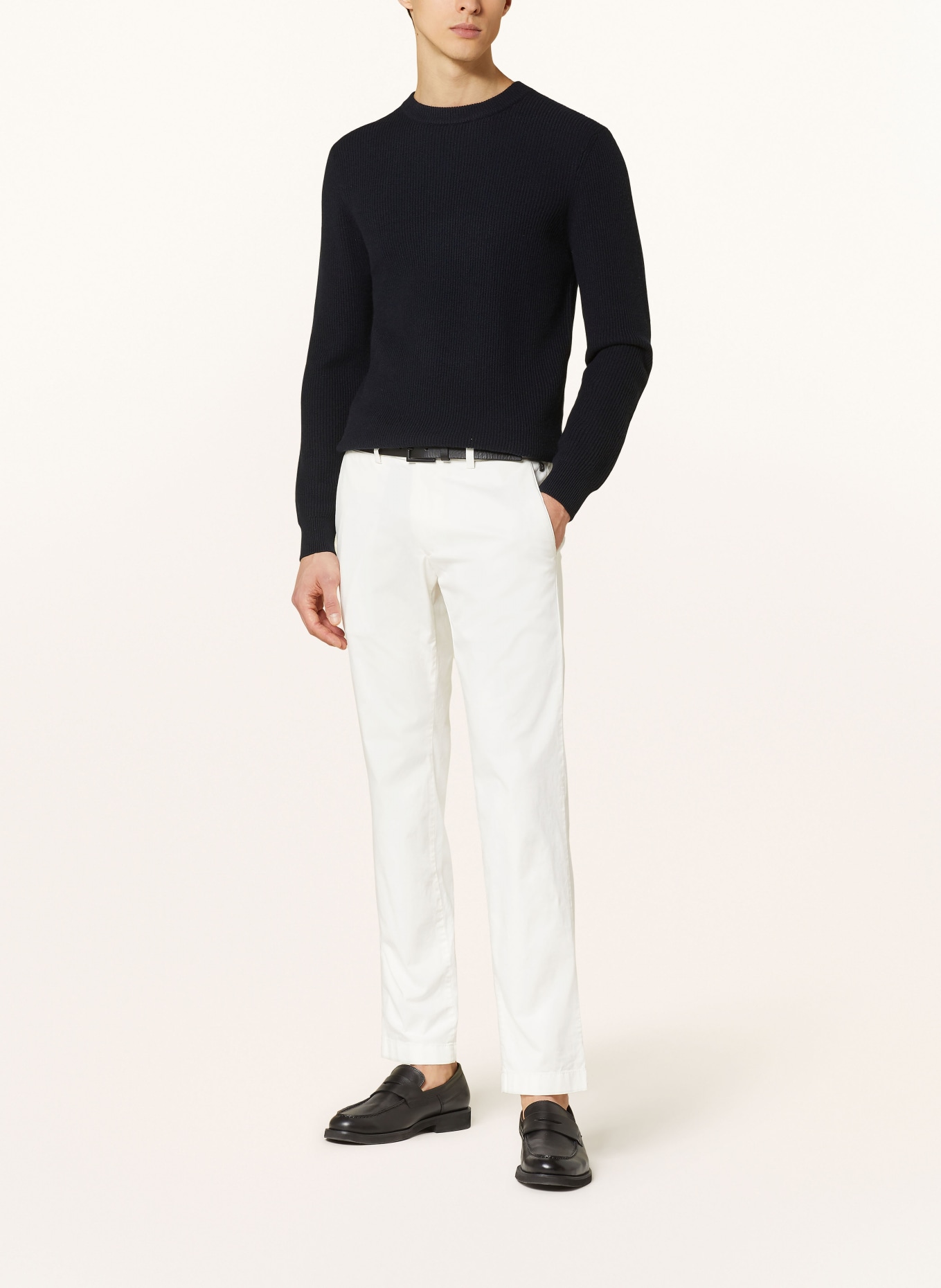 DIGEL Chinos LUCCA slim fit, Color: WHITE (Image 2)