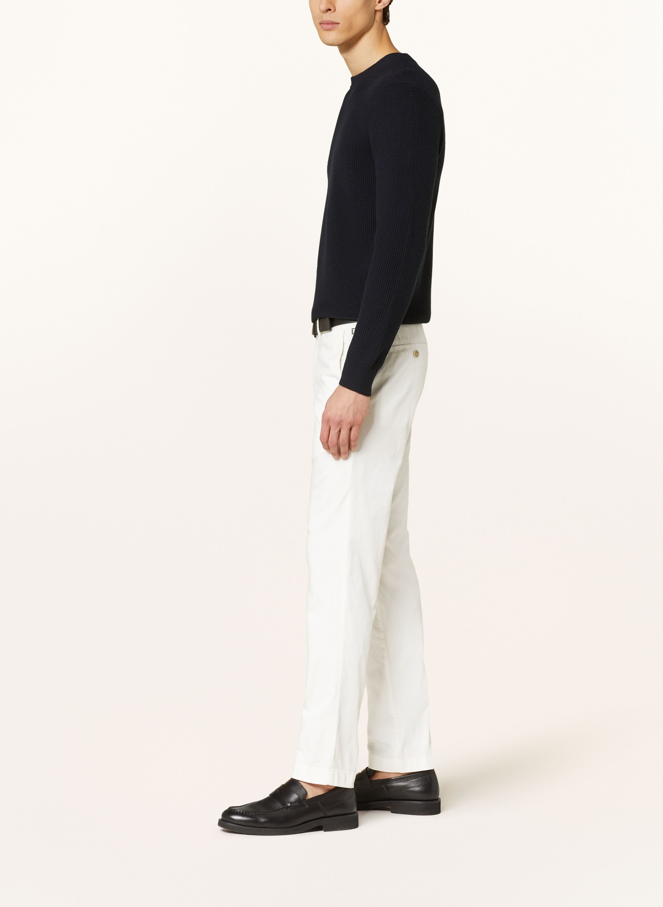 DIGEL Chinos LUCCA slim fit, Color: WHITE (Image 4)