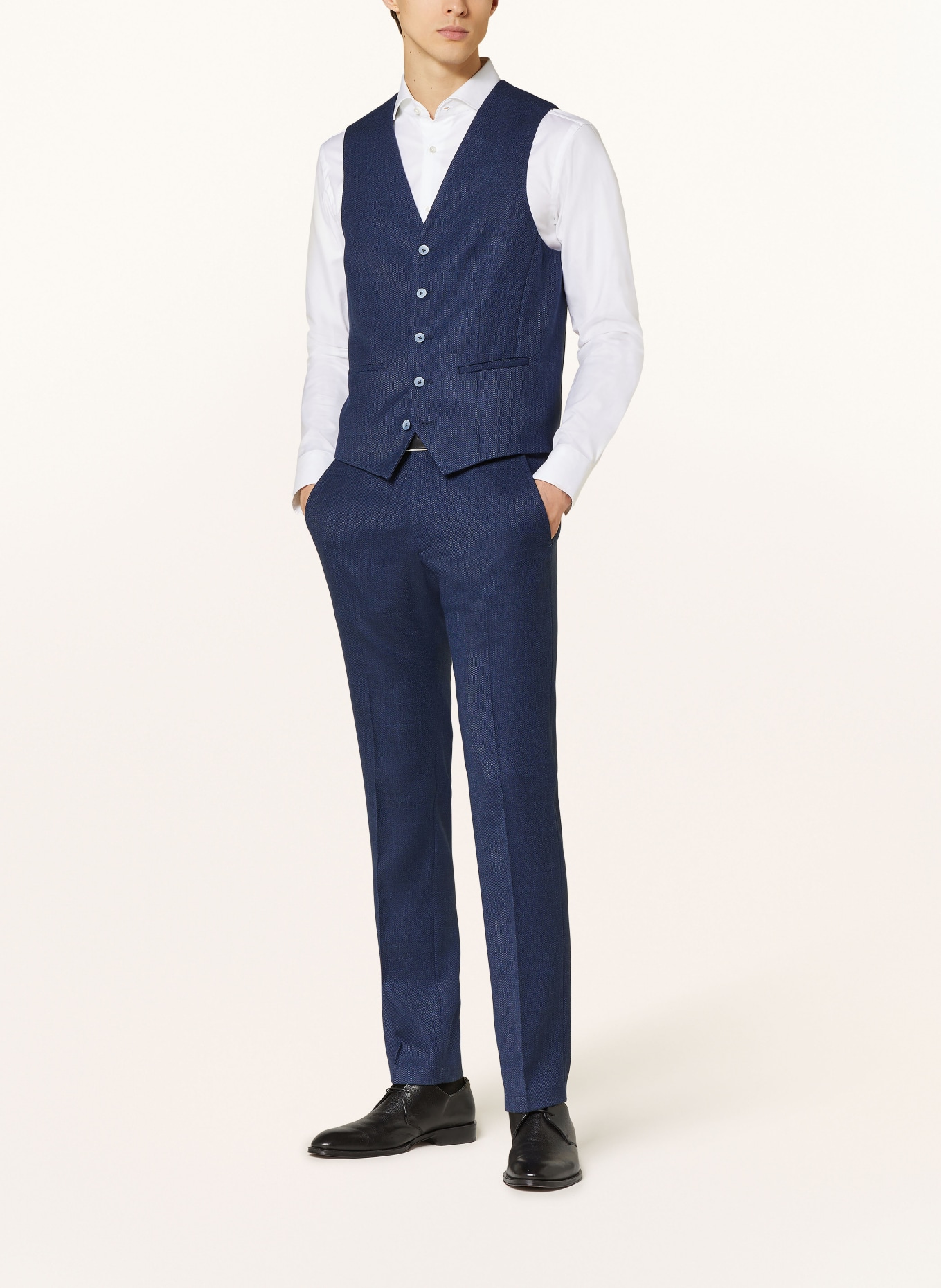 DIGEL Suit vest EDGAR modern fit, Color: 22 BLAU (Image 2)