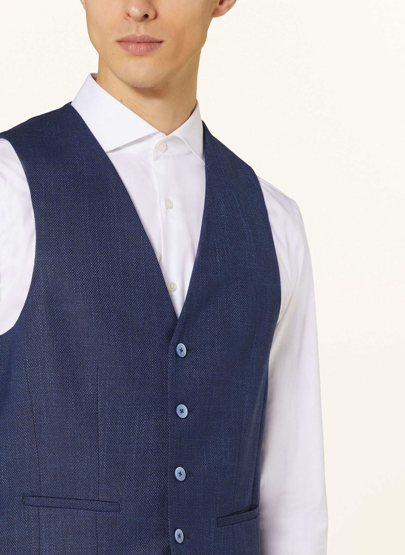 DIGEL Suit vest EDGAR modern fit, Color: 22 BLAU (Image 5)