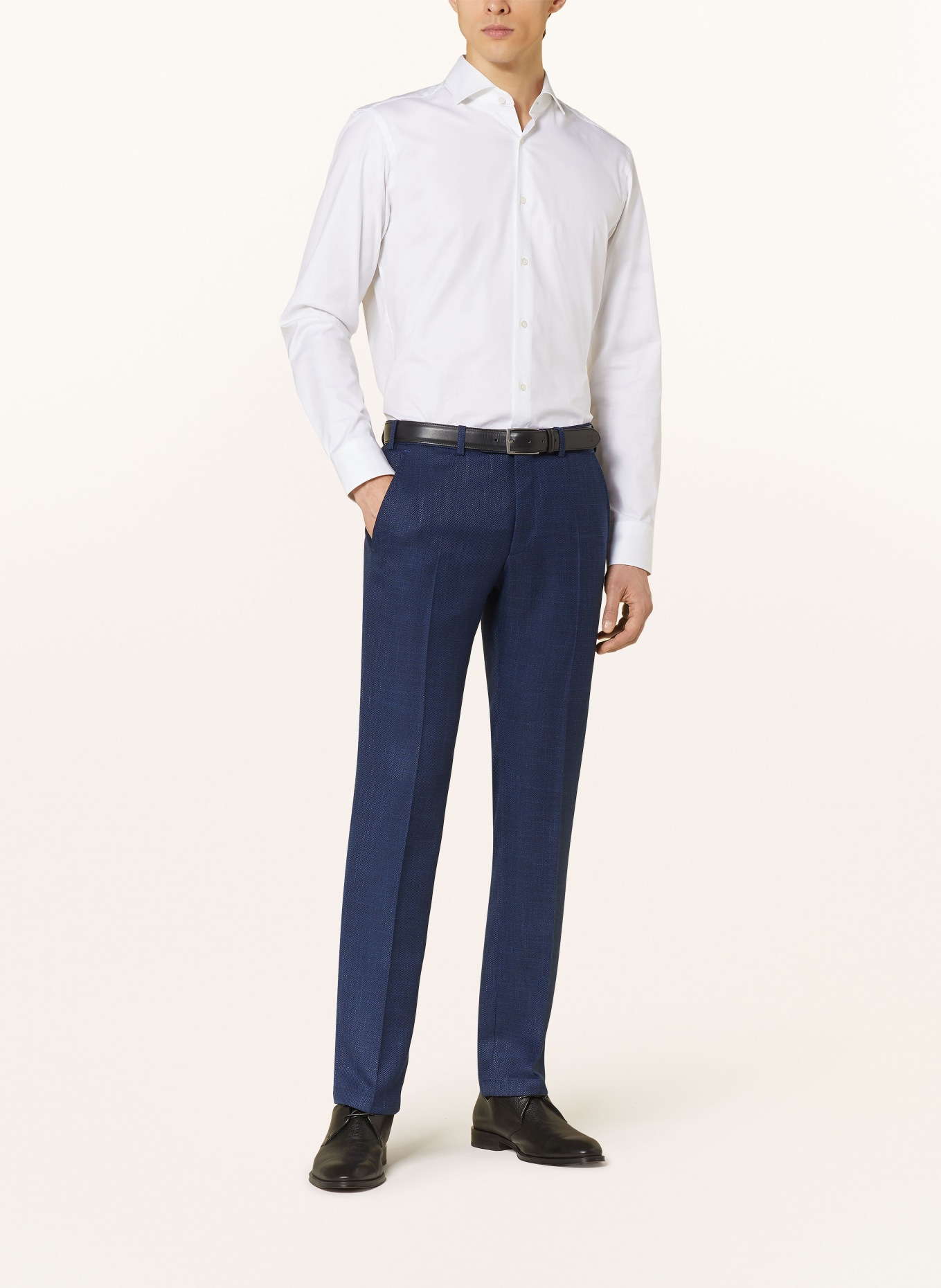 DIGEL Spodnie garniturowe SERGIO regular fit, Kolor: 22 BLAU (Obrazek 3)