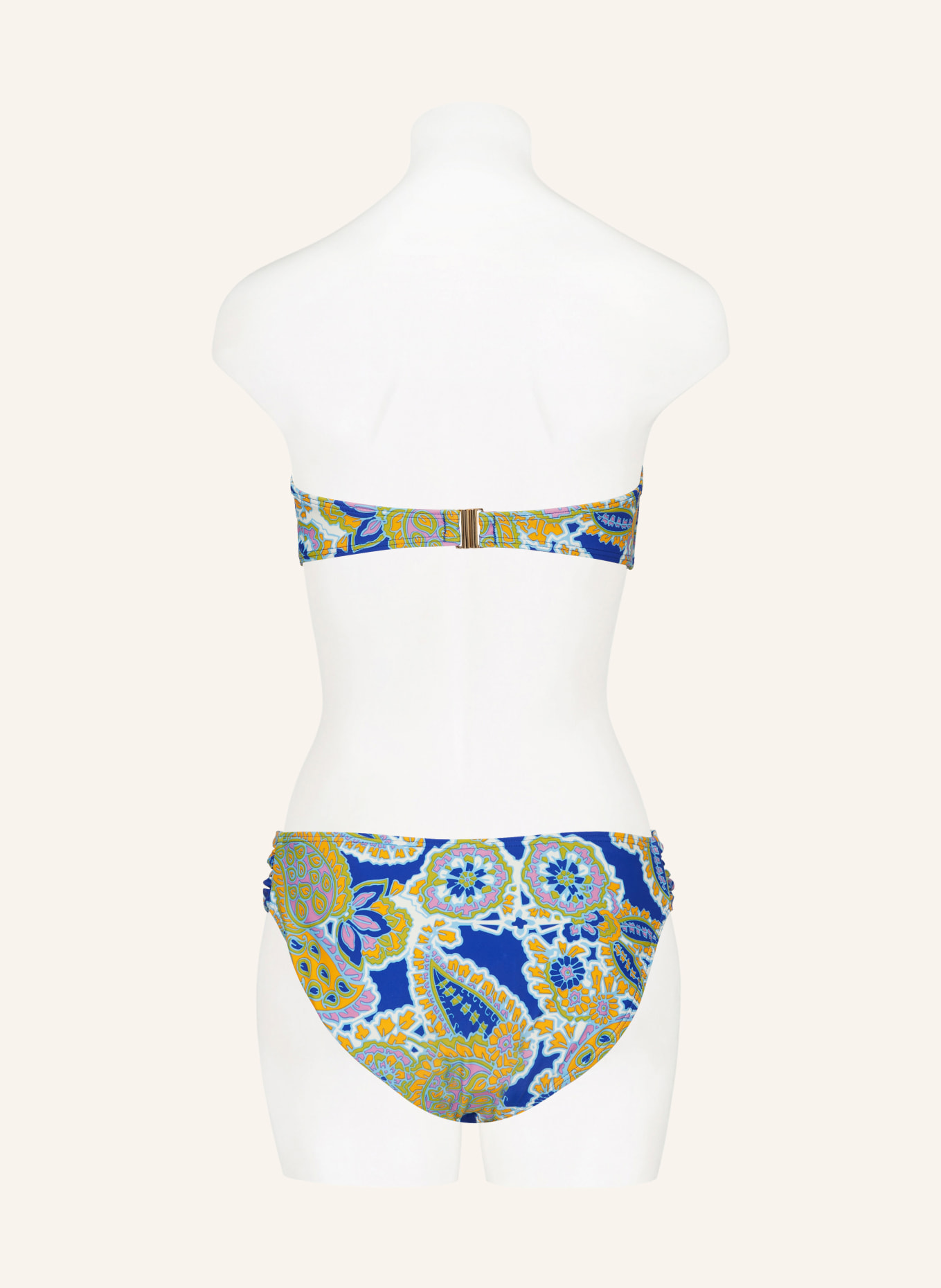Hot Stuff Bügel-Bikini-Top, Farbe: BLAU/ OLIV/ ORANGE (Bild 5)