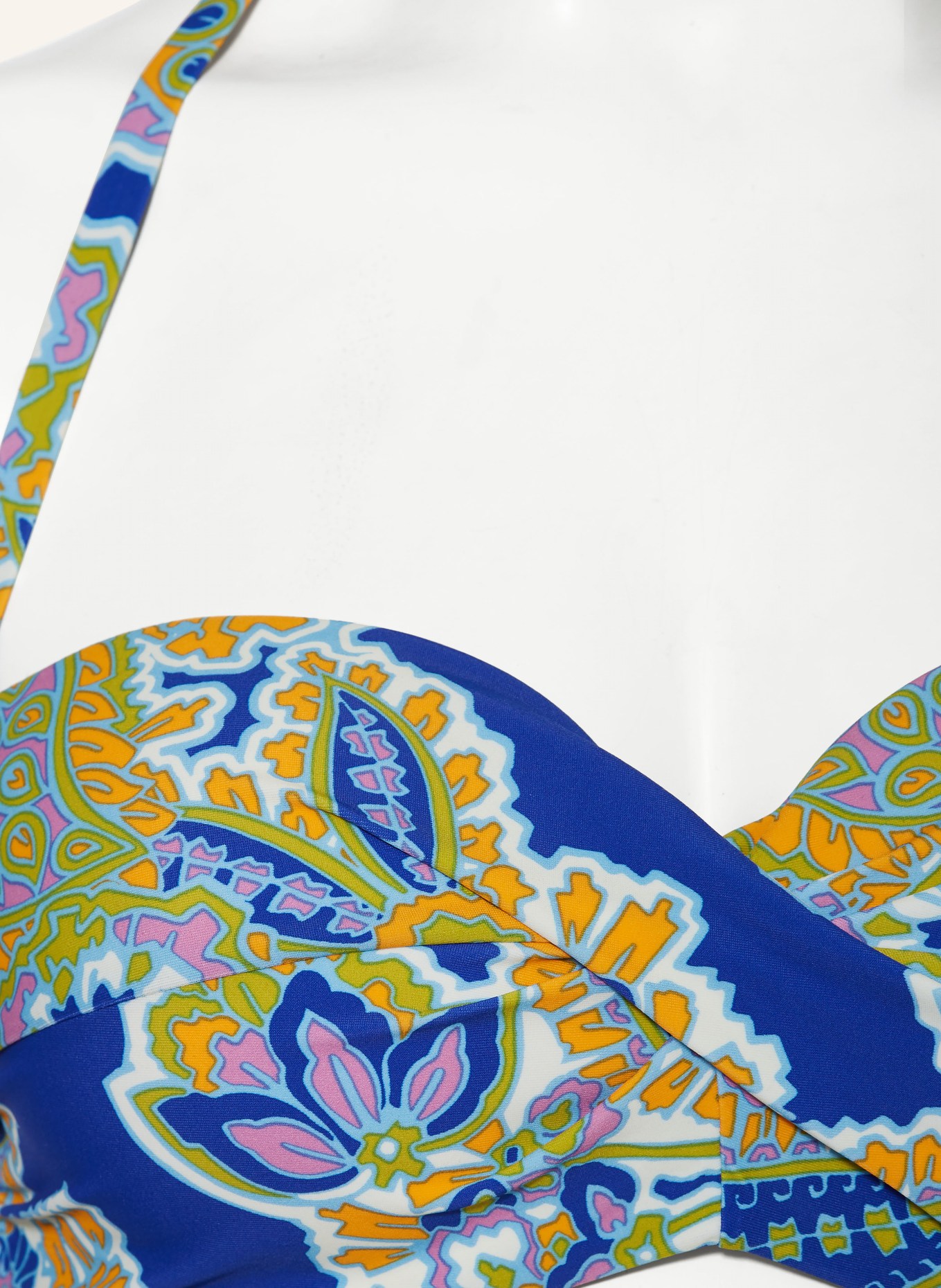 Hot Stuff Underwired bikini top, Color: BLUE/ OLIVE/ ORANGE (Image 6)