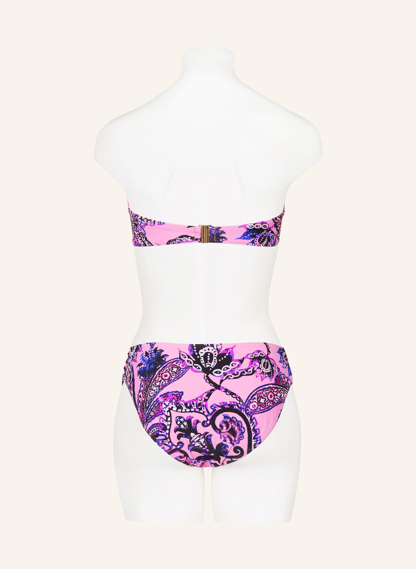 Hot Stuff Underwired bikini top, Color: PINK/ BLACK/ PURPLE (Image 5)