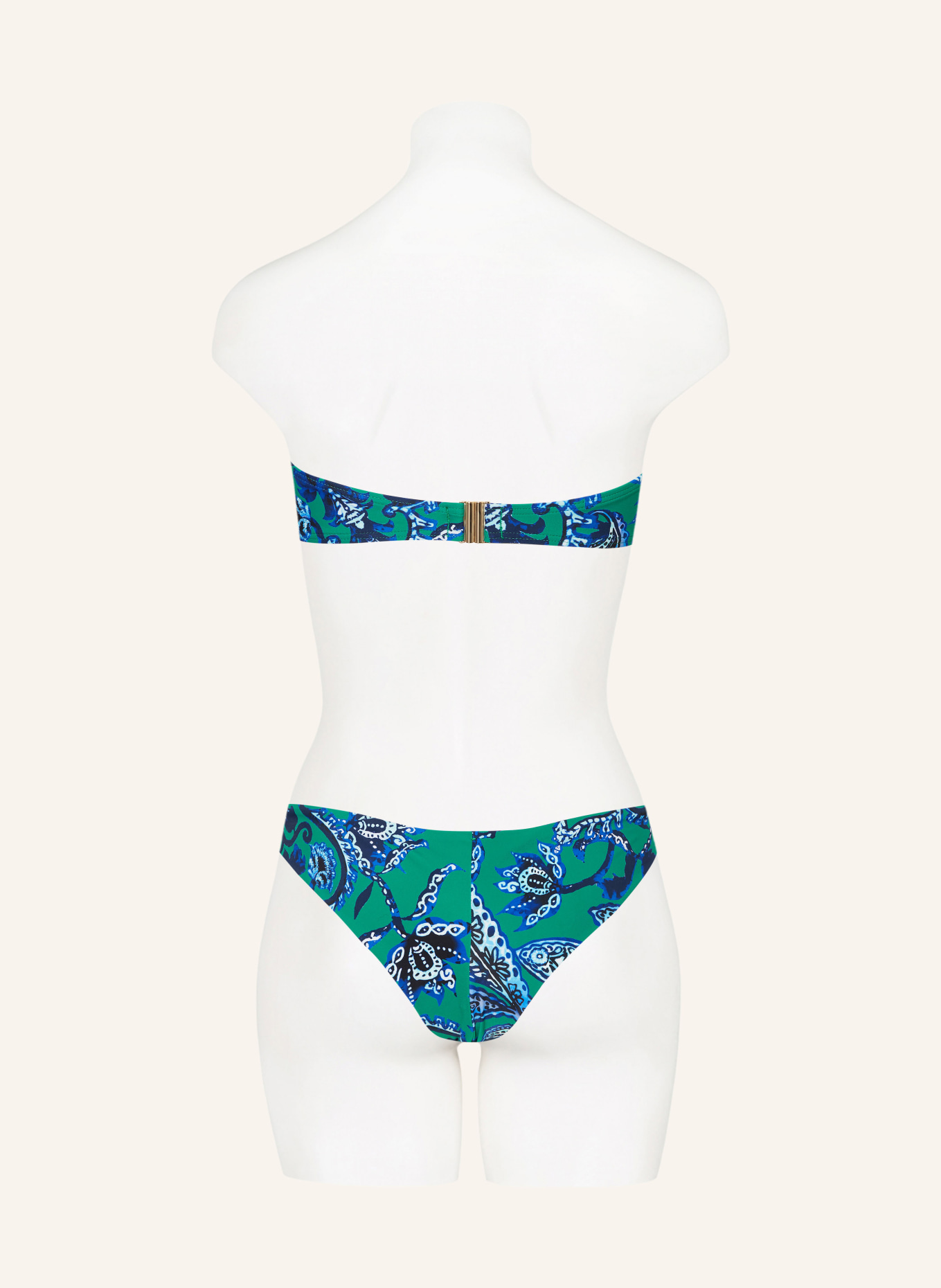 Hot Stuff Underwired bikini top, Color: GREEN/ DARK BLUE/ LIGHT BLUE (Image 5)