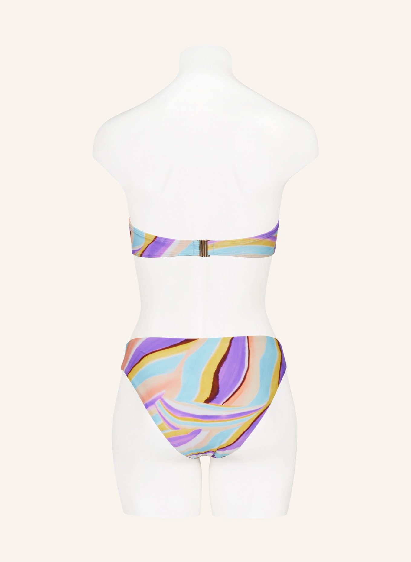 Hot Stuff Underwired bikini top, Color: LIGHT PURPLE/ LIGHT ORANGE/ LIGHT BLUE (Image 5)