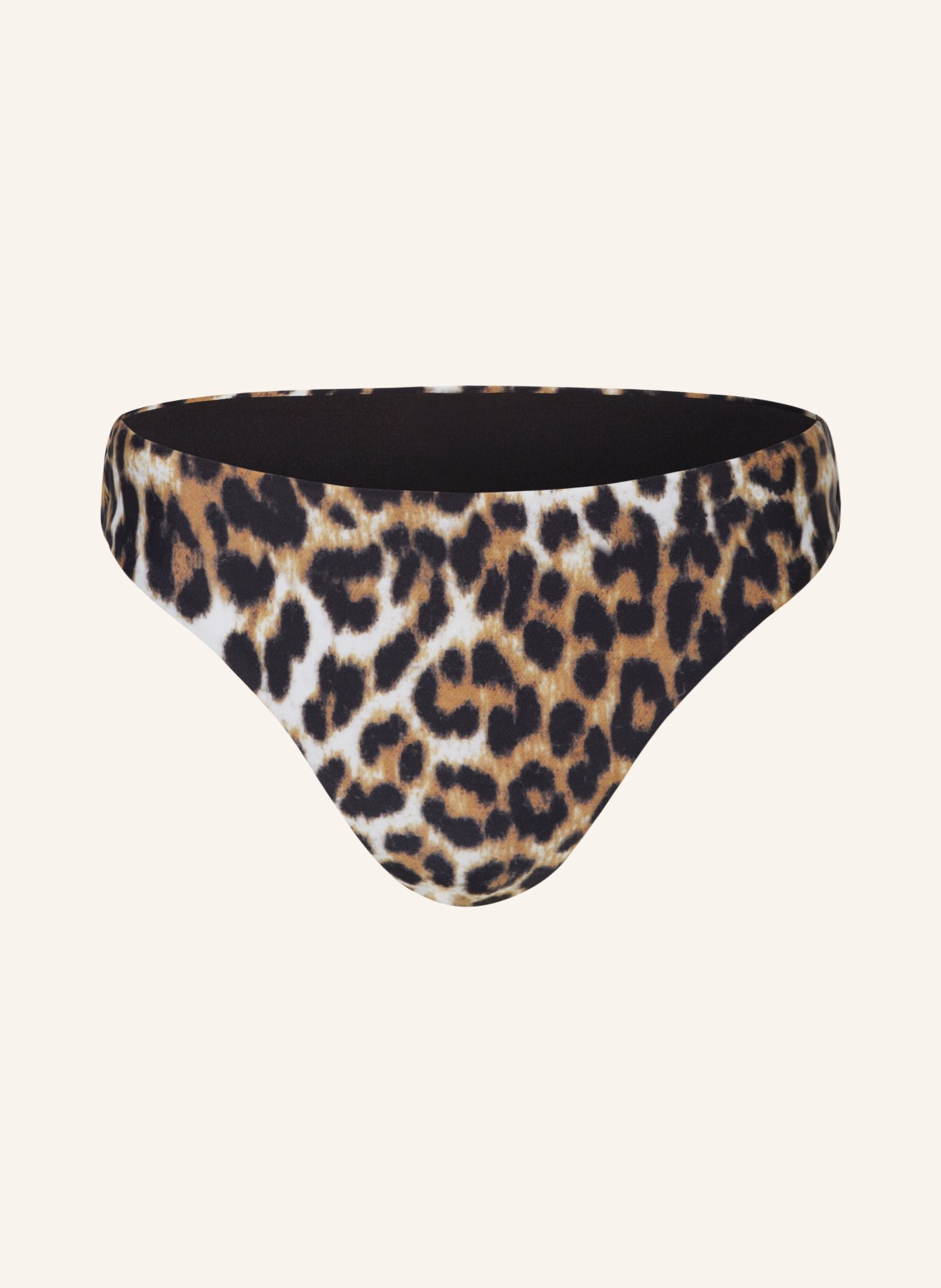 Hot Stuff Basic bikini bottoms, Color: BLACK/ BROWN/ CREAM (Image 1)