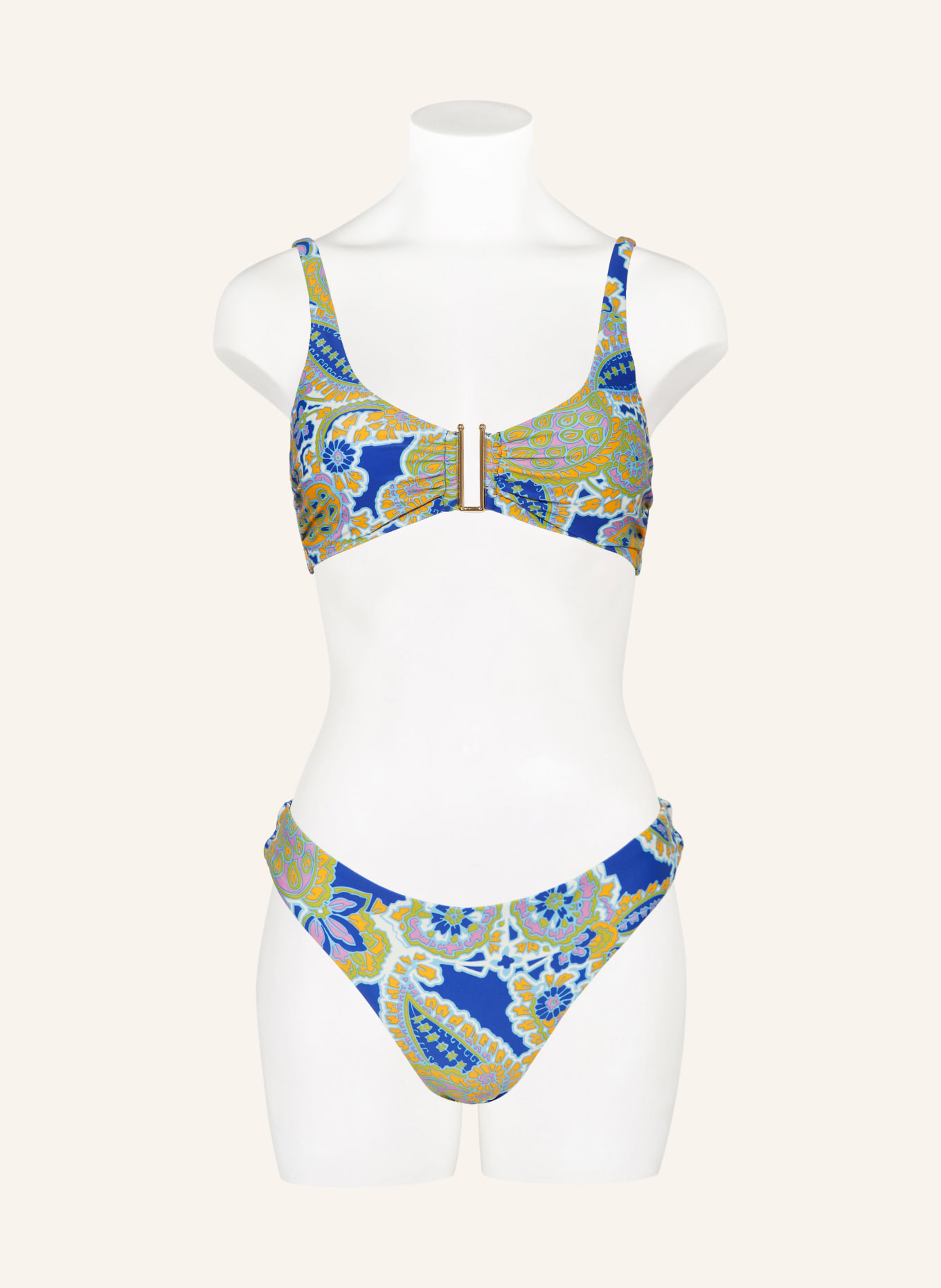 Hot Stuff Basic bikini bottoms, Color: BLUE/ OLIVE/ ORANGE (Image 2)