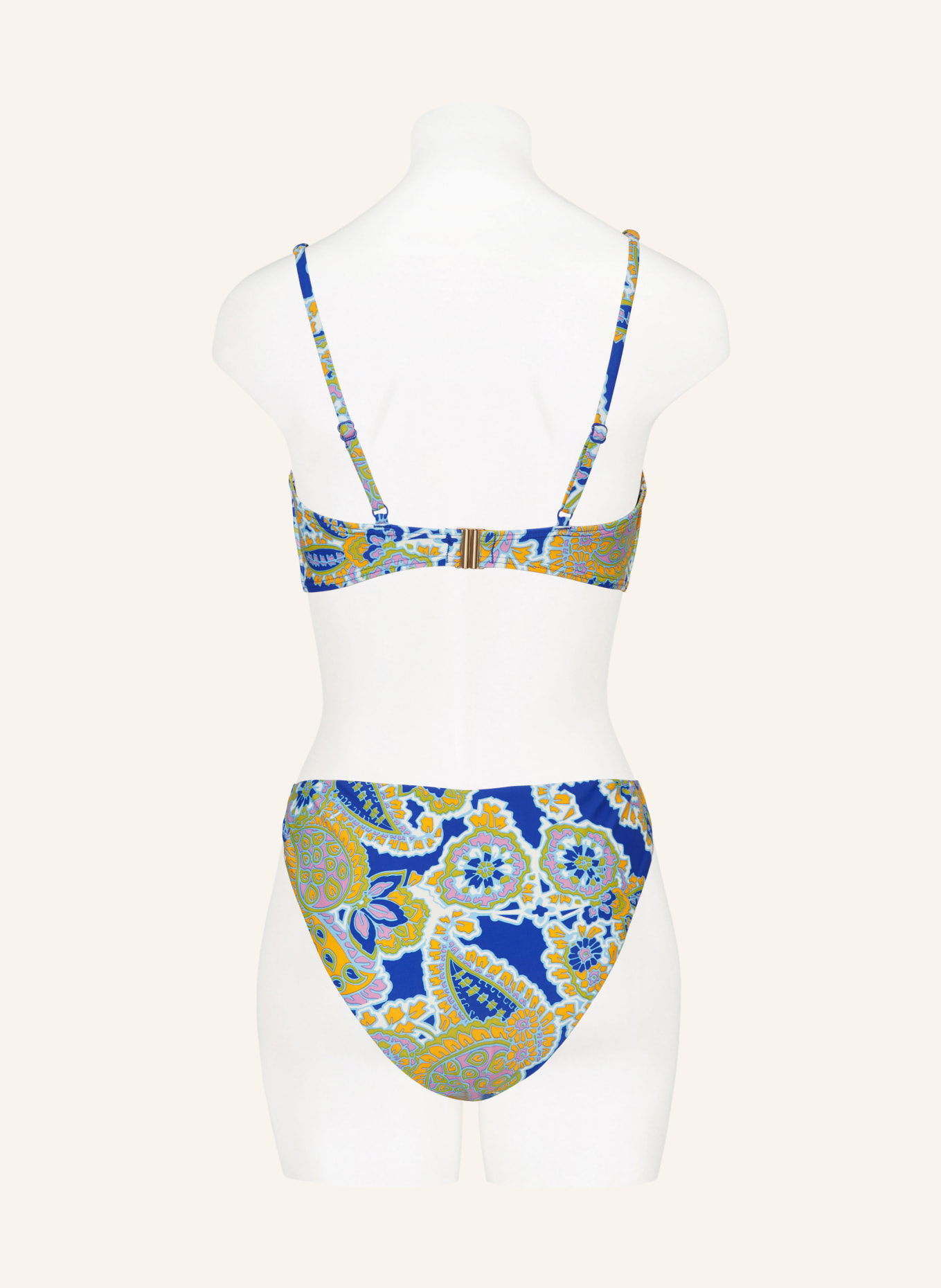 Hot Stuff Basic-Bikini-Hose, Farbe: BLAU/ OLIV/ ORANGE (Bild 3)