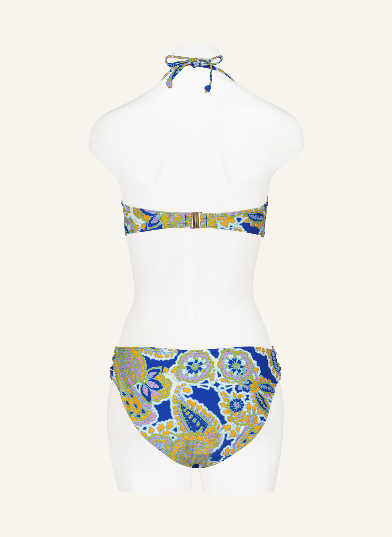 Hot Stuff Panty-Bikini-Hose, Farbe: BLAU/ OLIV/ ORANGE (Bild 3)
