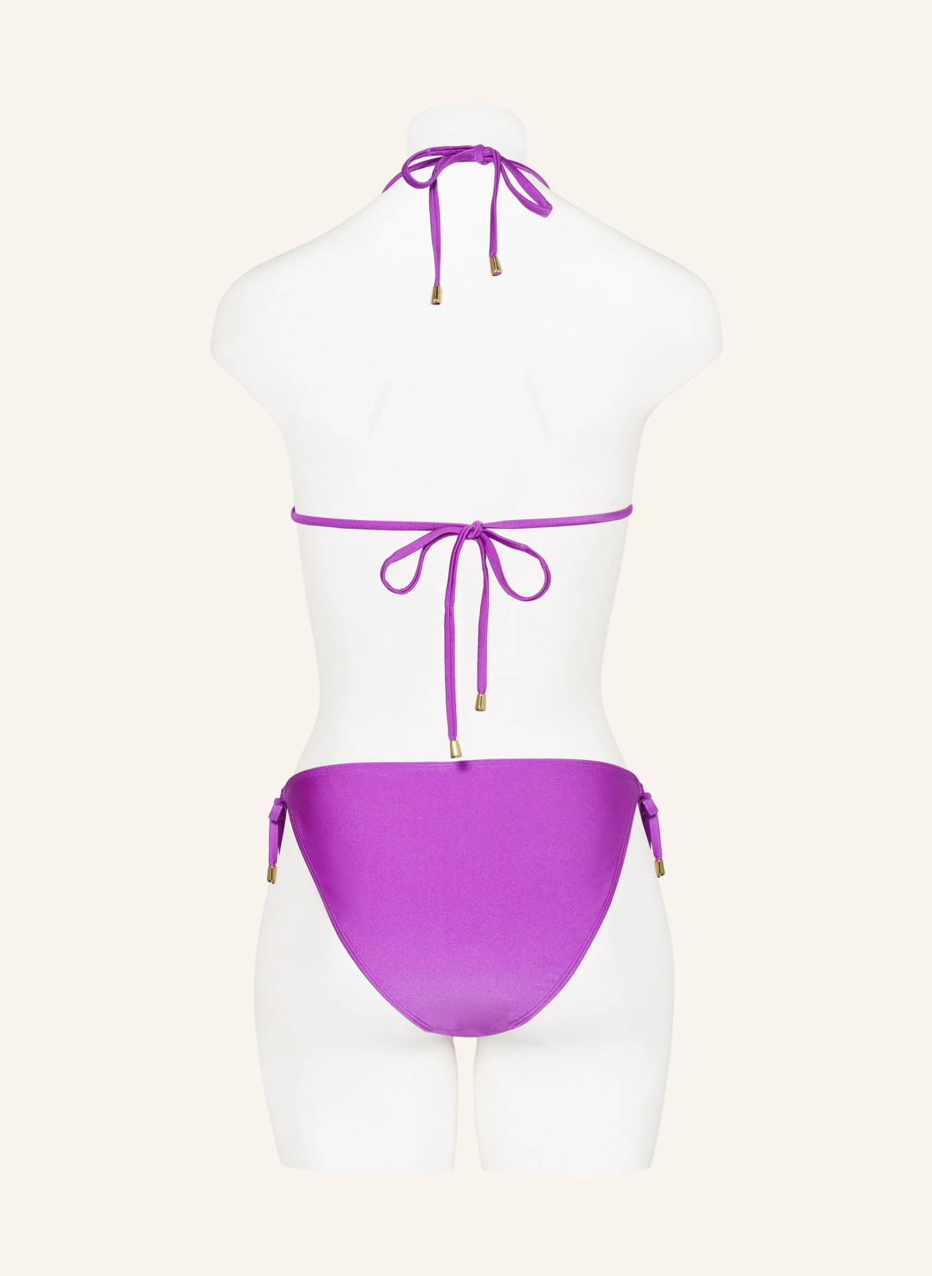 Hot Stuff Triangle bikini top, Color: PURPLE (Image 3)