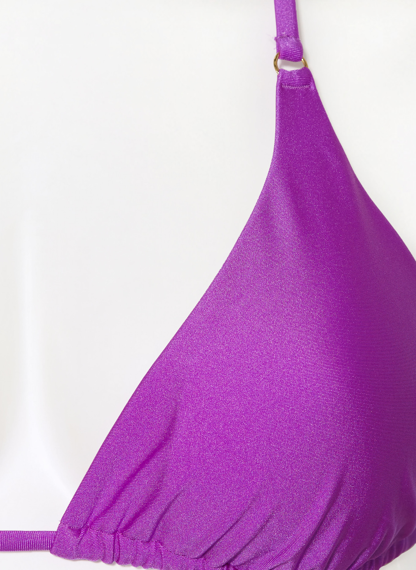 Hot Stuff Triangle bikini top, Color: PURPLE (Image 4)