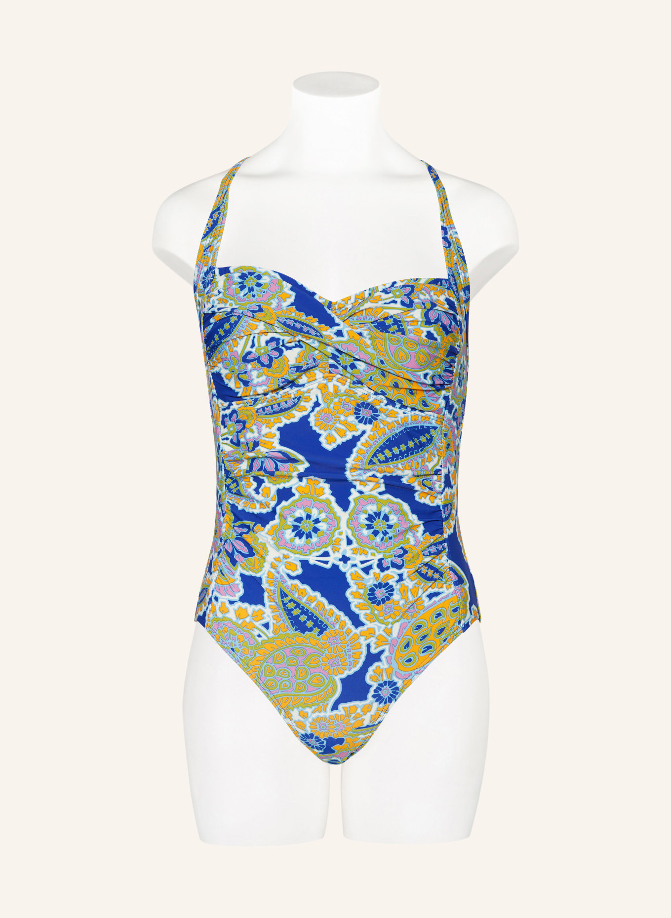 Hot Stuff Swimsuit, Color: BLUE/ ORANGE/ OLIVE (Image 2)