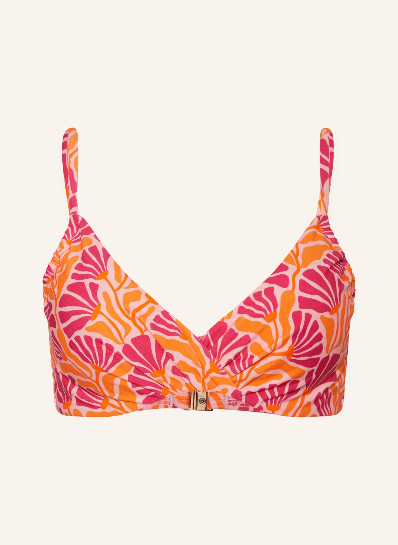 Hot Stuff Bügel-Bikini-Top, Farbe: ROSA/ FUCHSIA/ ORANGE (Bild 1)