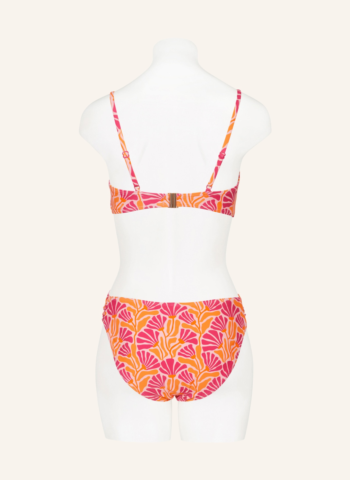 Hot Stuff Bügel-Bikini-Top, Farbe: ROSA/ FUCHSIA/ ORANGE (Bild 3)