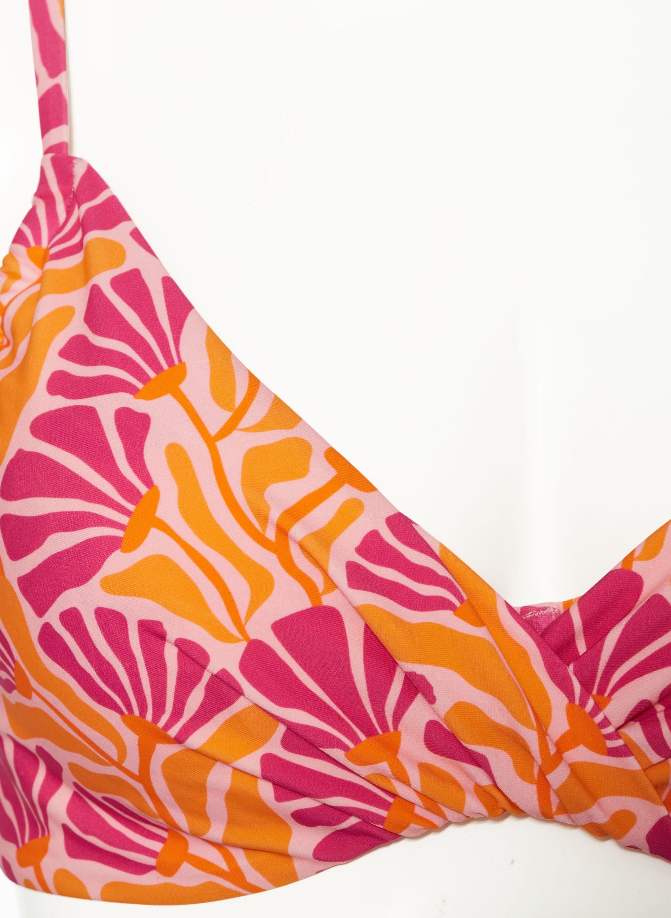Hot Stuff Underwired bikini top, Color: PINK/ FUCHSIA/ ORANGE (Image 4)