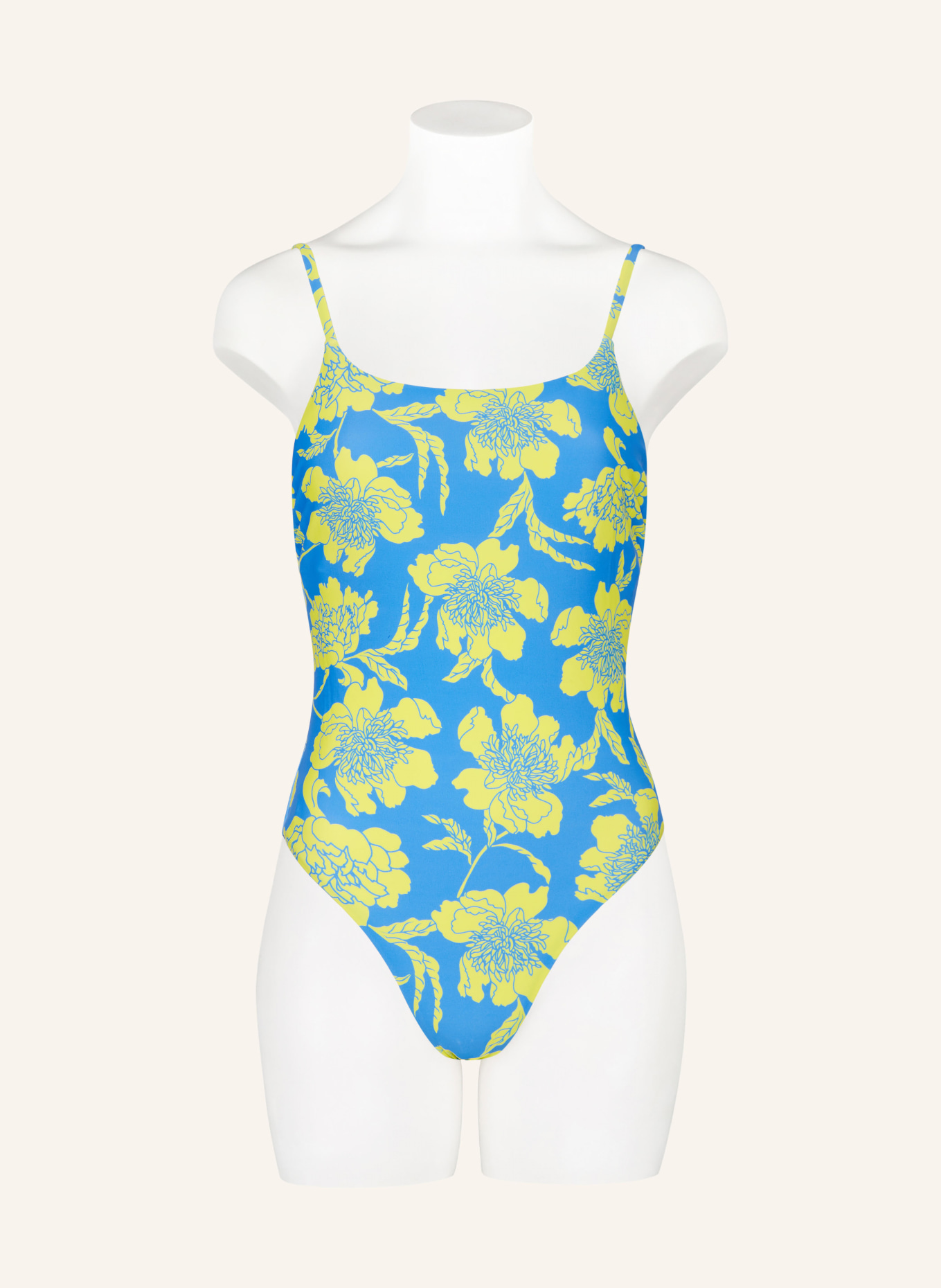 Hot Stuff Swimsuit, Color: BLUE/ YELLOW (Image 2)