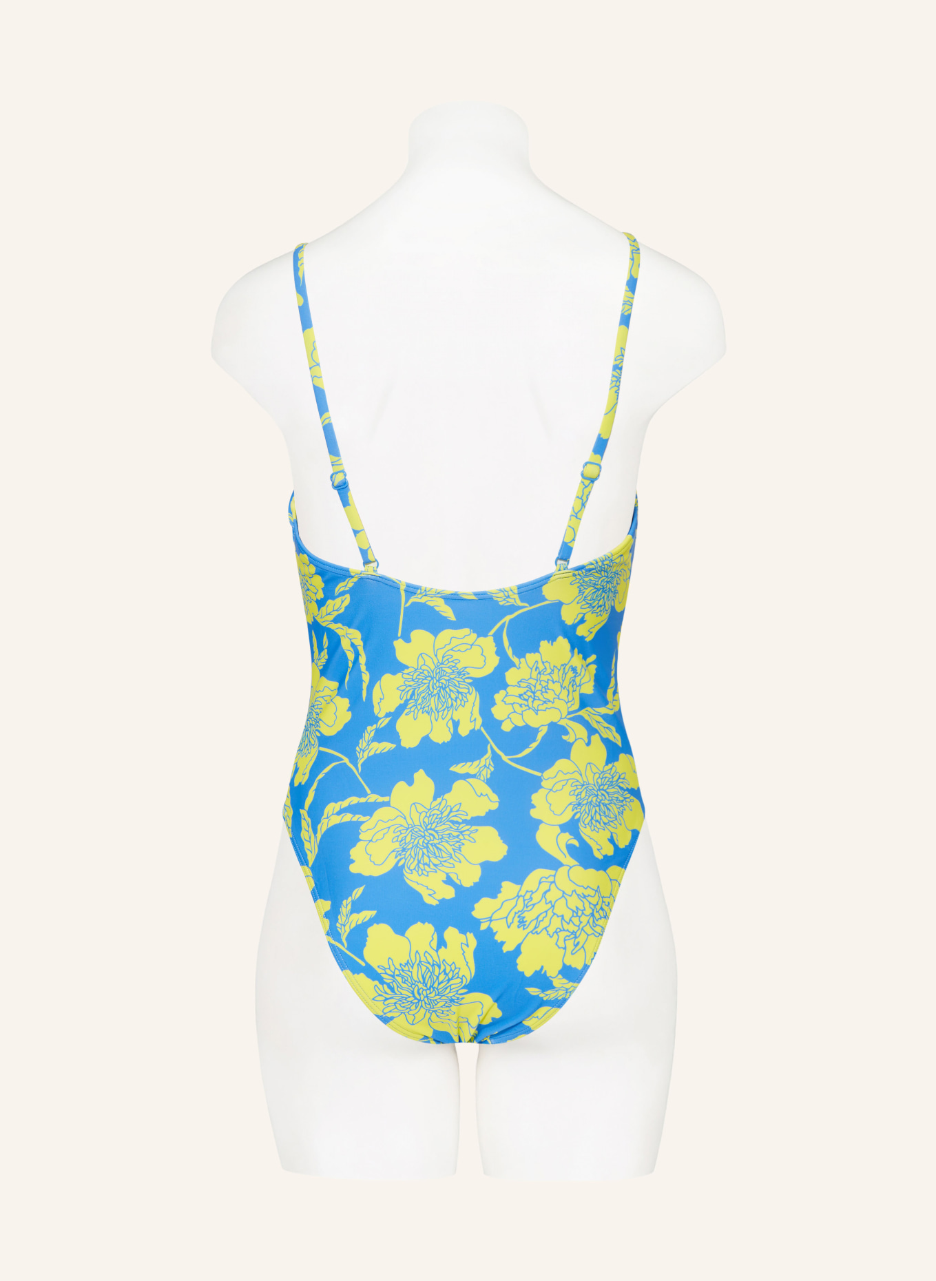 Hot Stuff Swimsuit, Color: BLUE/ YELLOW (Image 3)