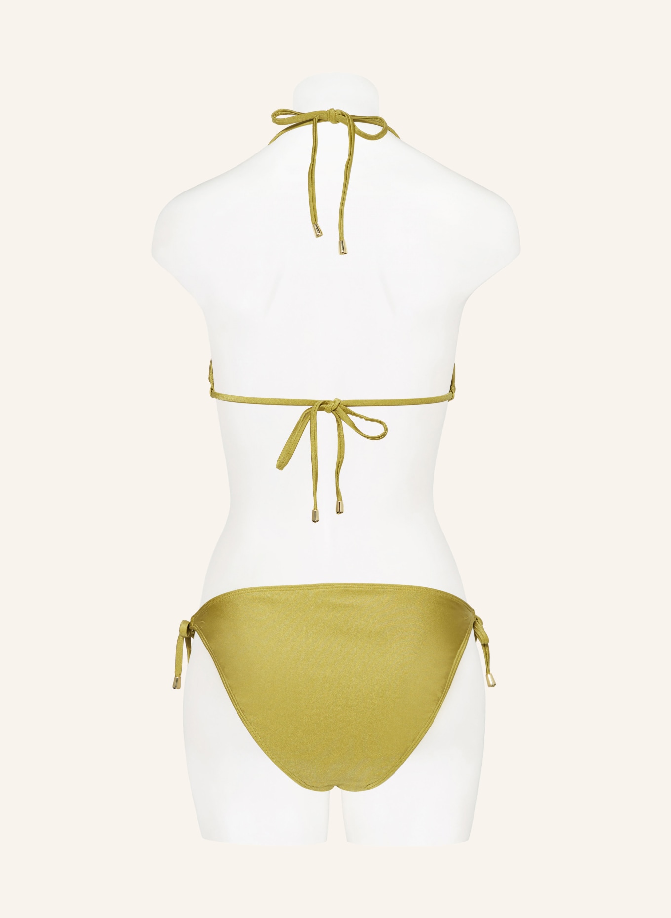 Hot Stuff Triangle bikini bottoms, Color: LIGHT GREEN (Image 3)