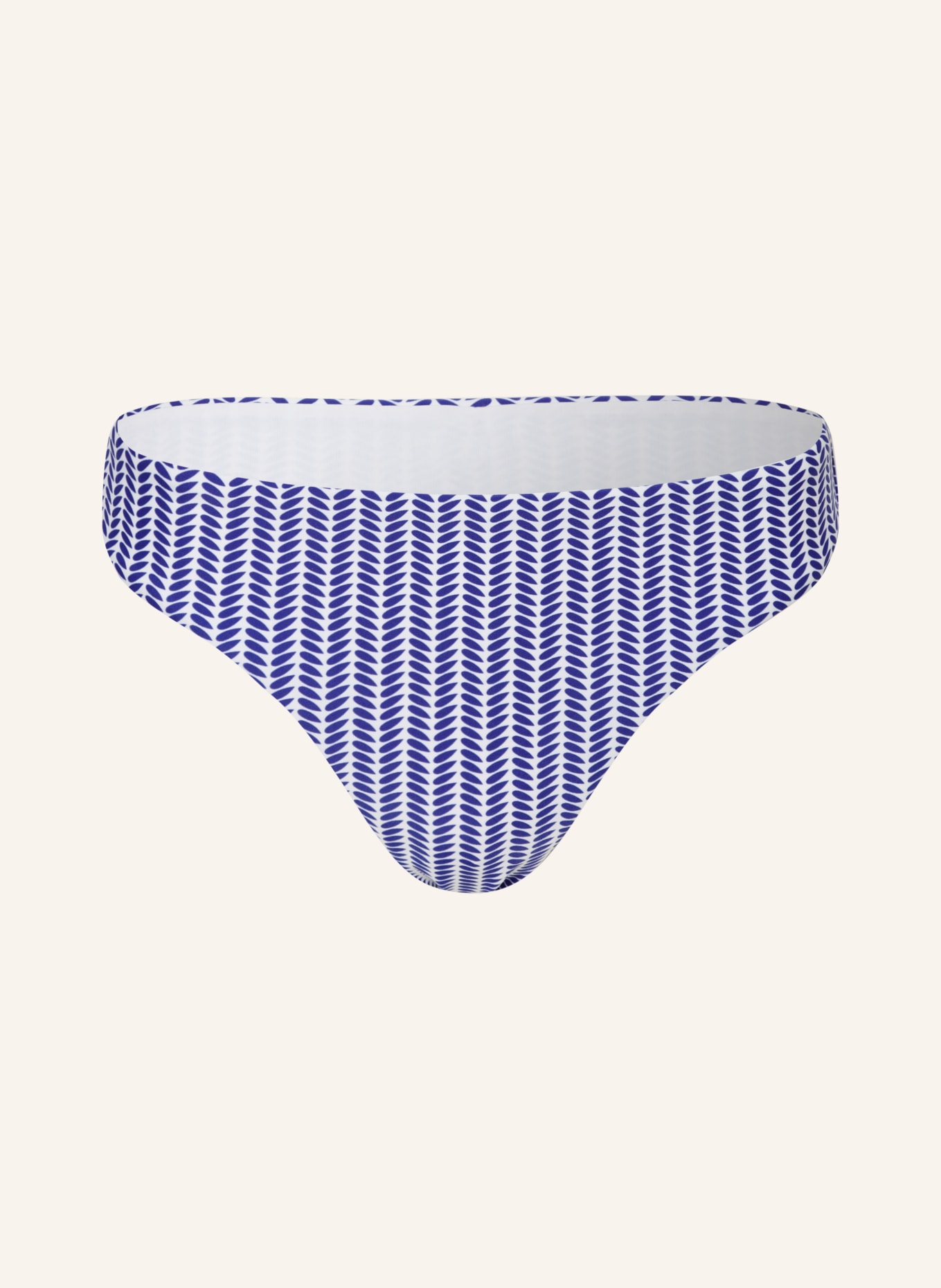 Hot Stuff Basic-Bikini-Hose, Farbe: WEISS/ BLAU (Bild 1)