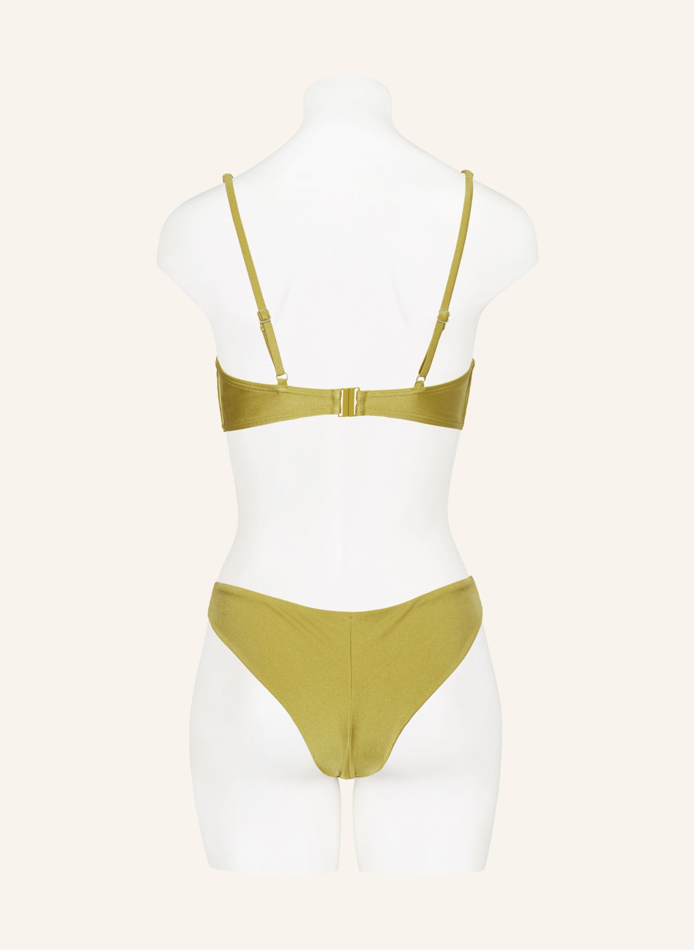 Hot Stuff Bralette bikini top, Color: LIGHT GREEN (Image 3)