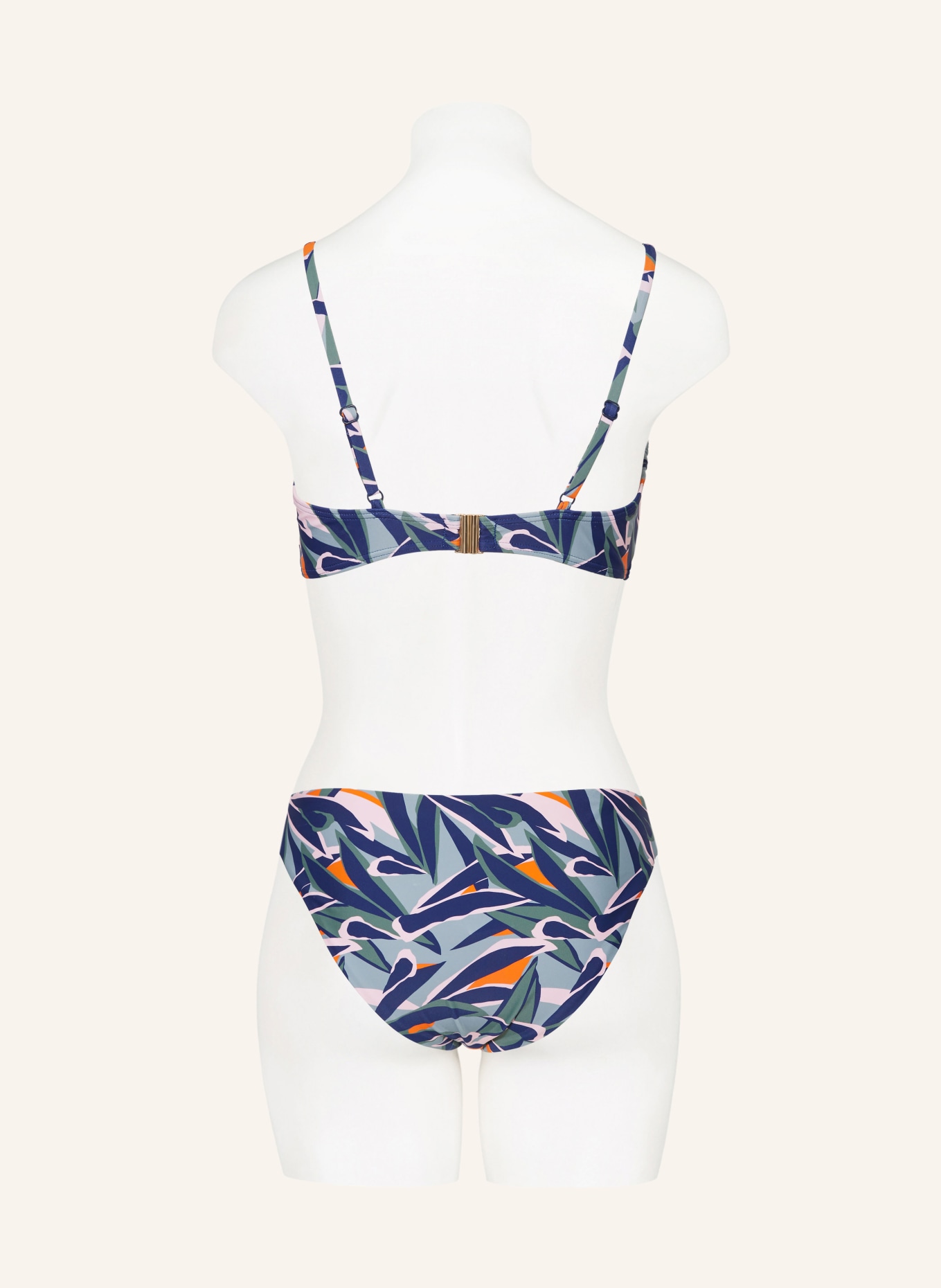 Hot Stuff Underwired bikini top, Color: DARK BLUE/ BLUE GRAY/ GREEN (Image 3)