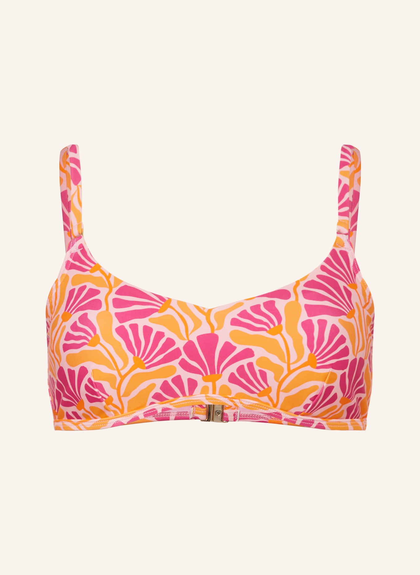 Hot Stuff Bralette bikini top, Color: PINK/ FUCHSIA/ ORANGE (Image 1)