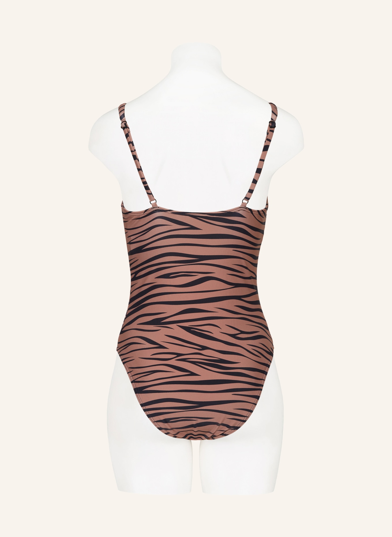 Hot Stuff Swimsuit, Color: BLACK/ LIGHT BROWN (Image 3)