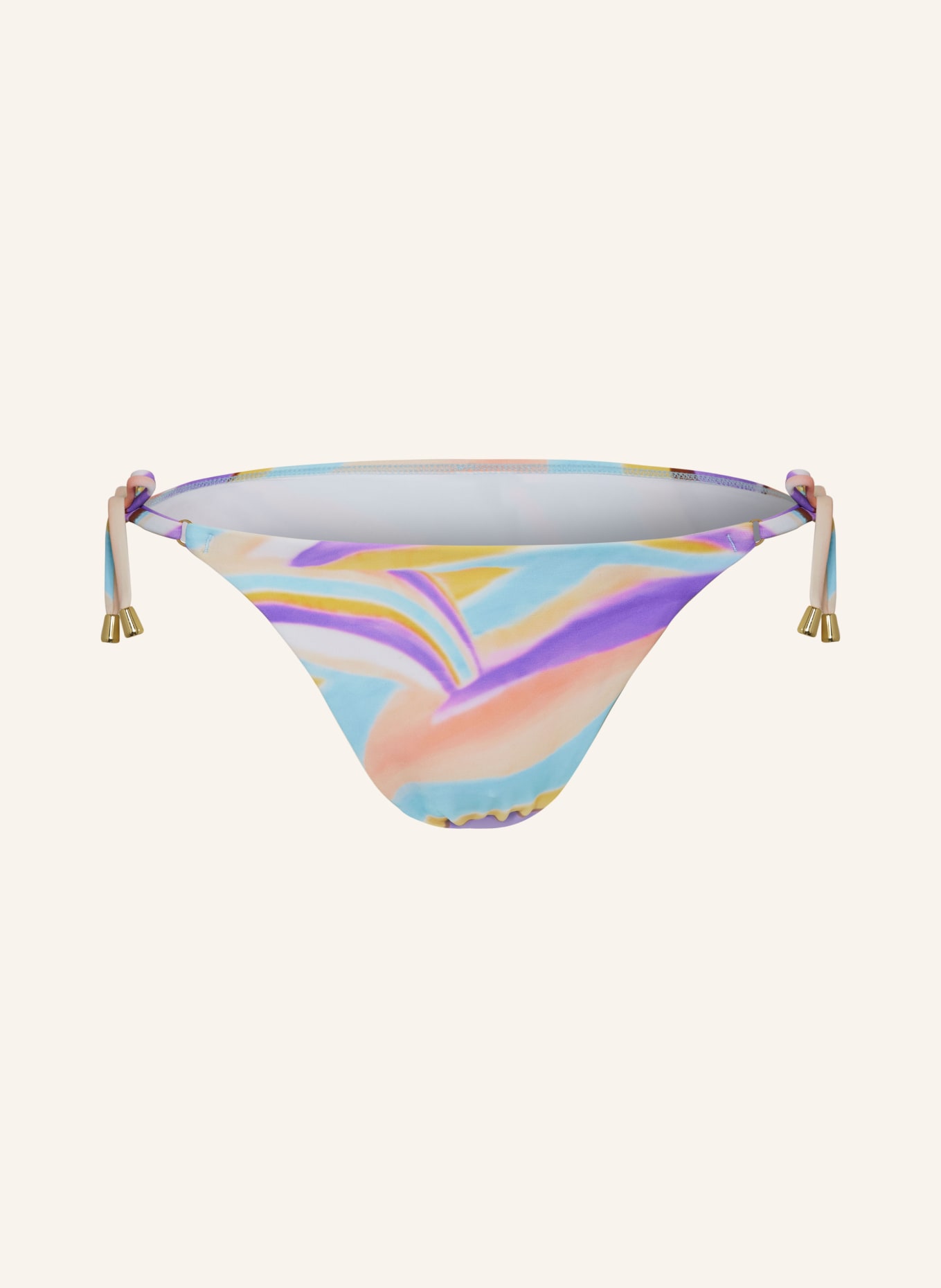 Hot Stuff Triangel-Bikini-Hose, Farbe: HELLLILA/ HELLORANGE/ HELLBLAU (Bild 1)