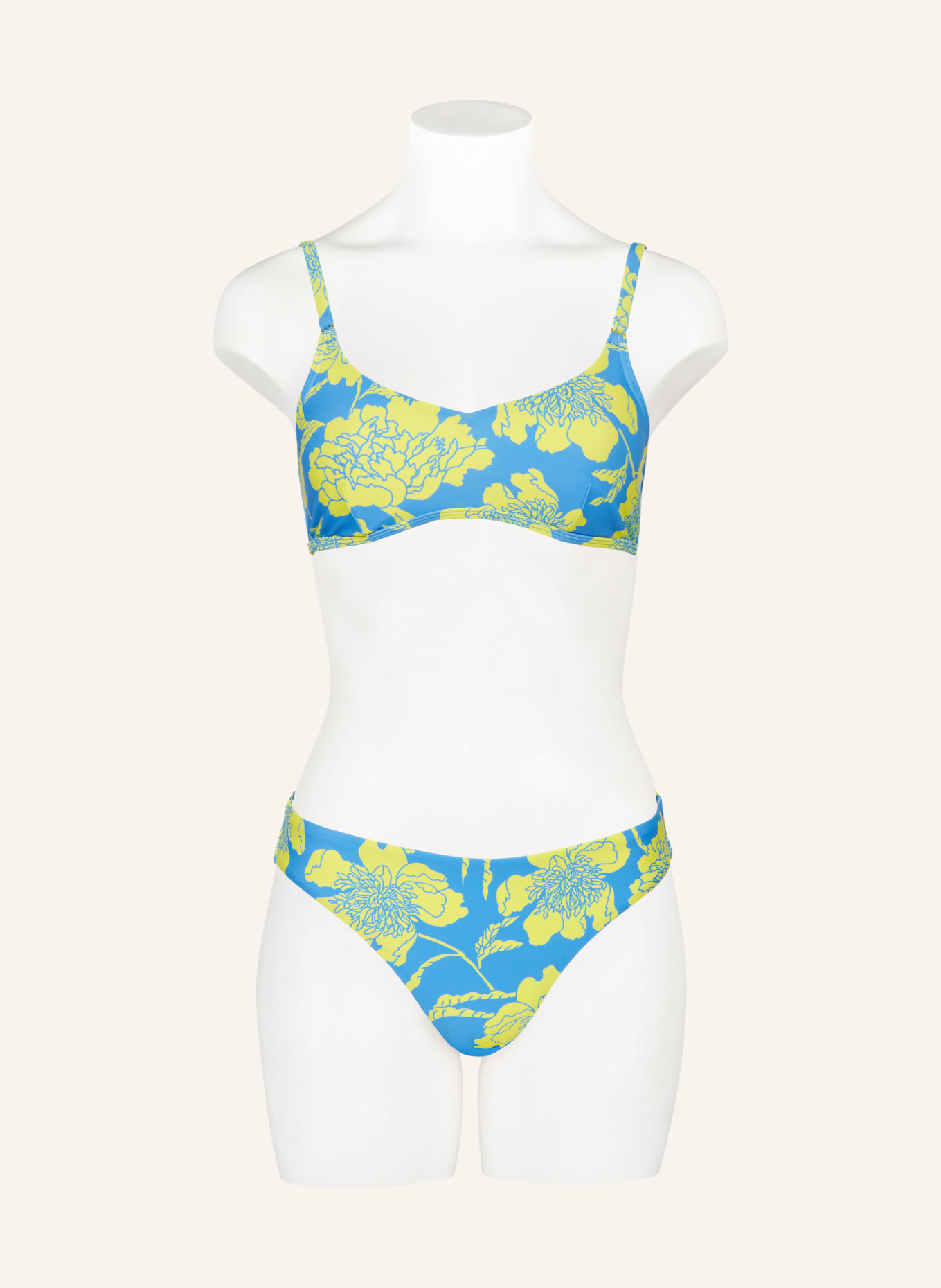 Hot Stuff Basic bikini bottoms, Color: BLUE/ YELLOW (Image 2)