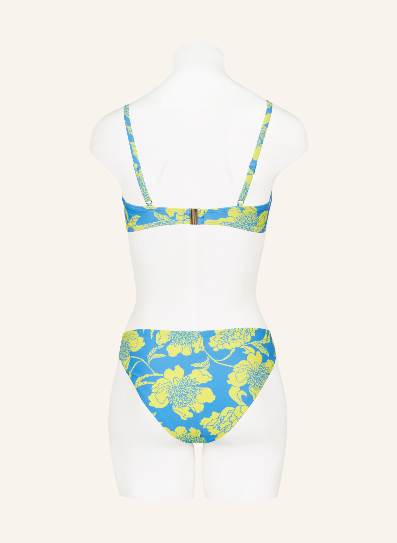 Hot Stuff Basic-Bikini-Hose, Farbe: BLAU/ GELB (Bild 3)