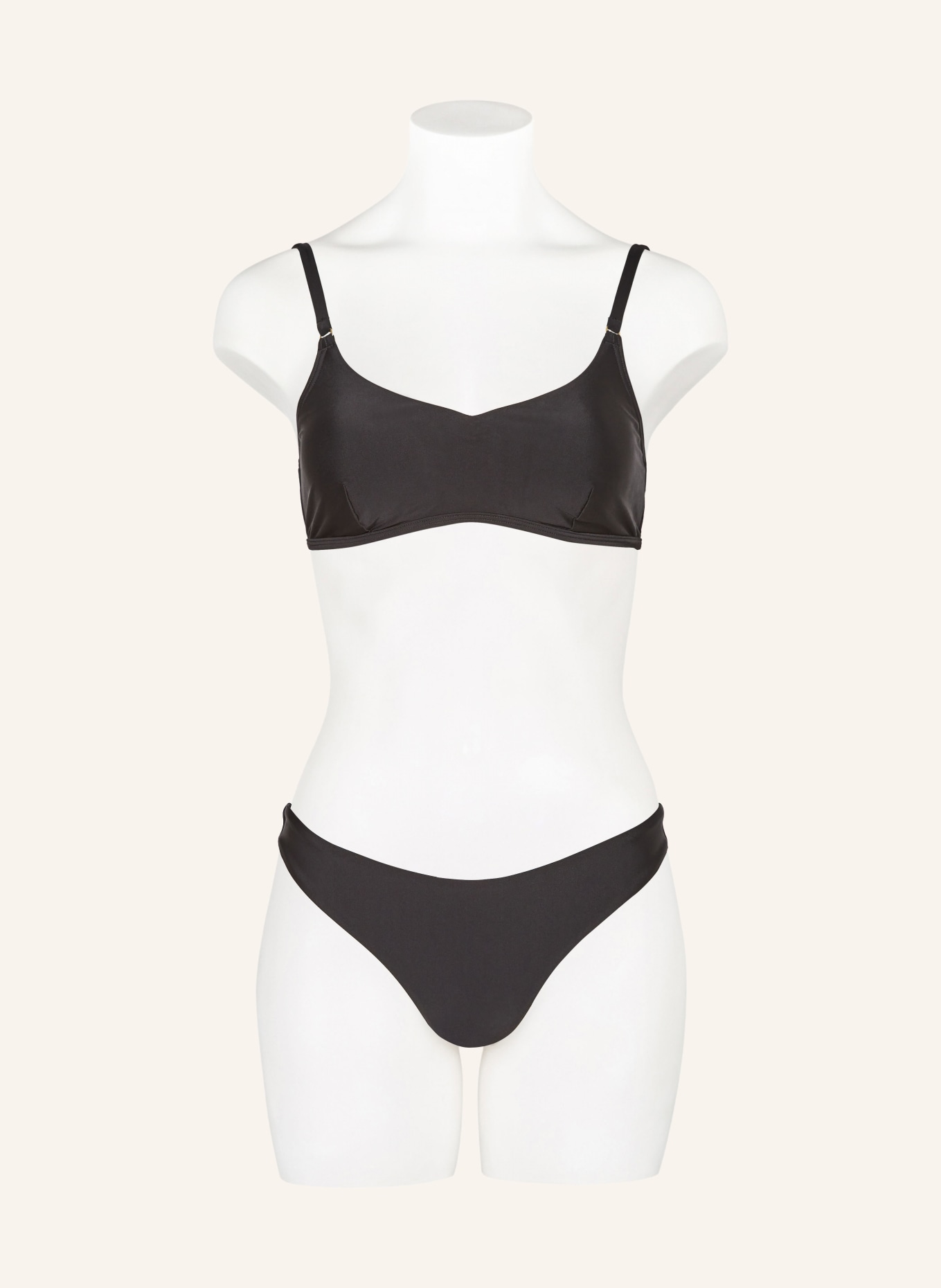 Hot Stuff Bralette-Bikini-Top, Farbe: SCHWARZ (Bild 2)