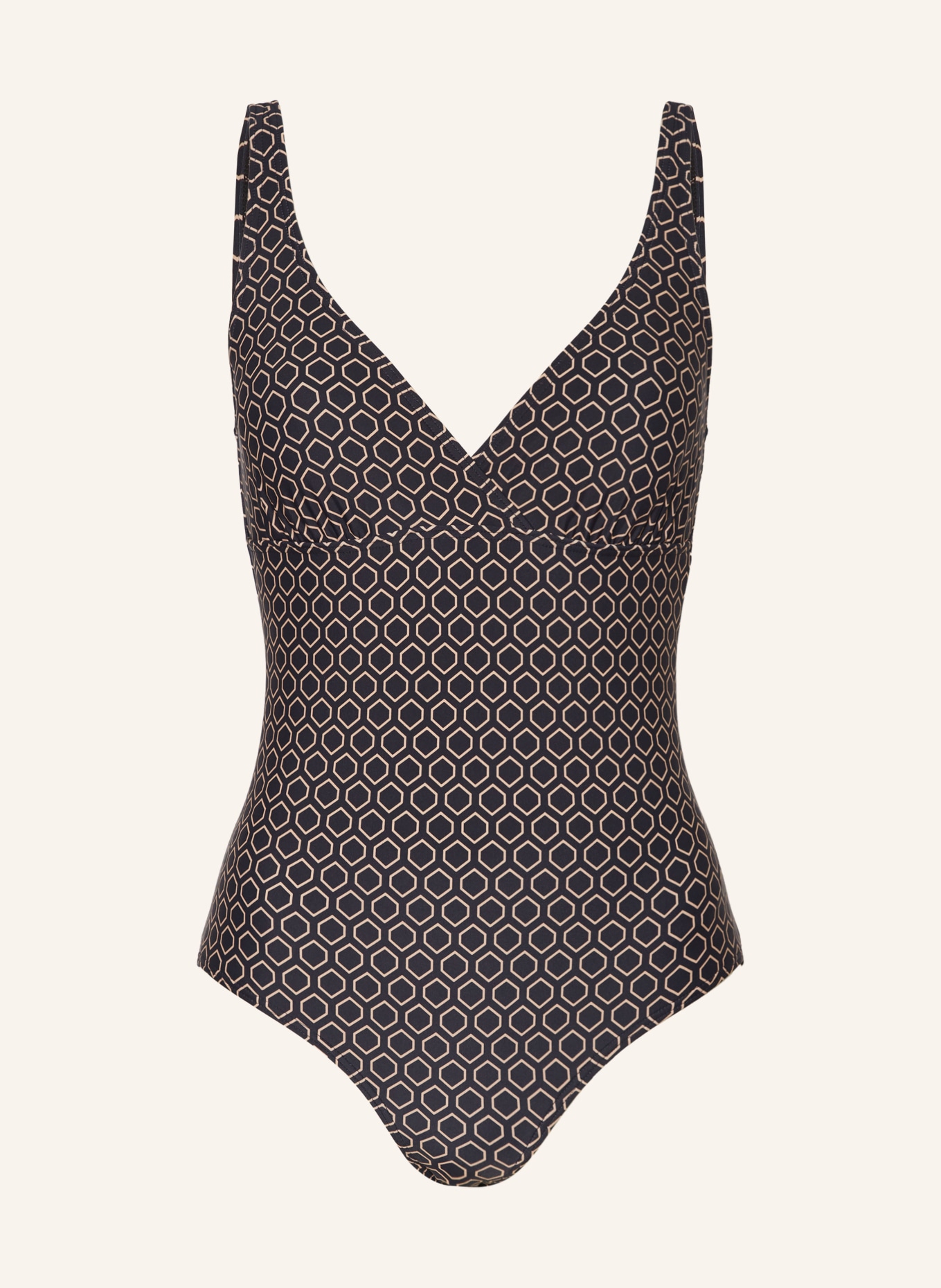 Hot Stuff Swimsuit, Color: BLACK/ BEIGE (Image 1)