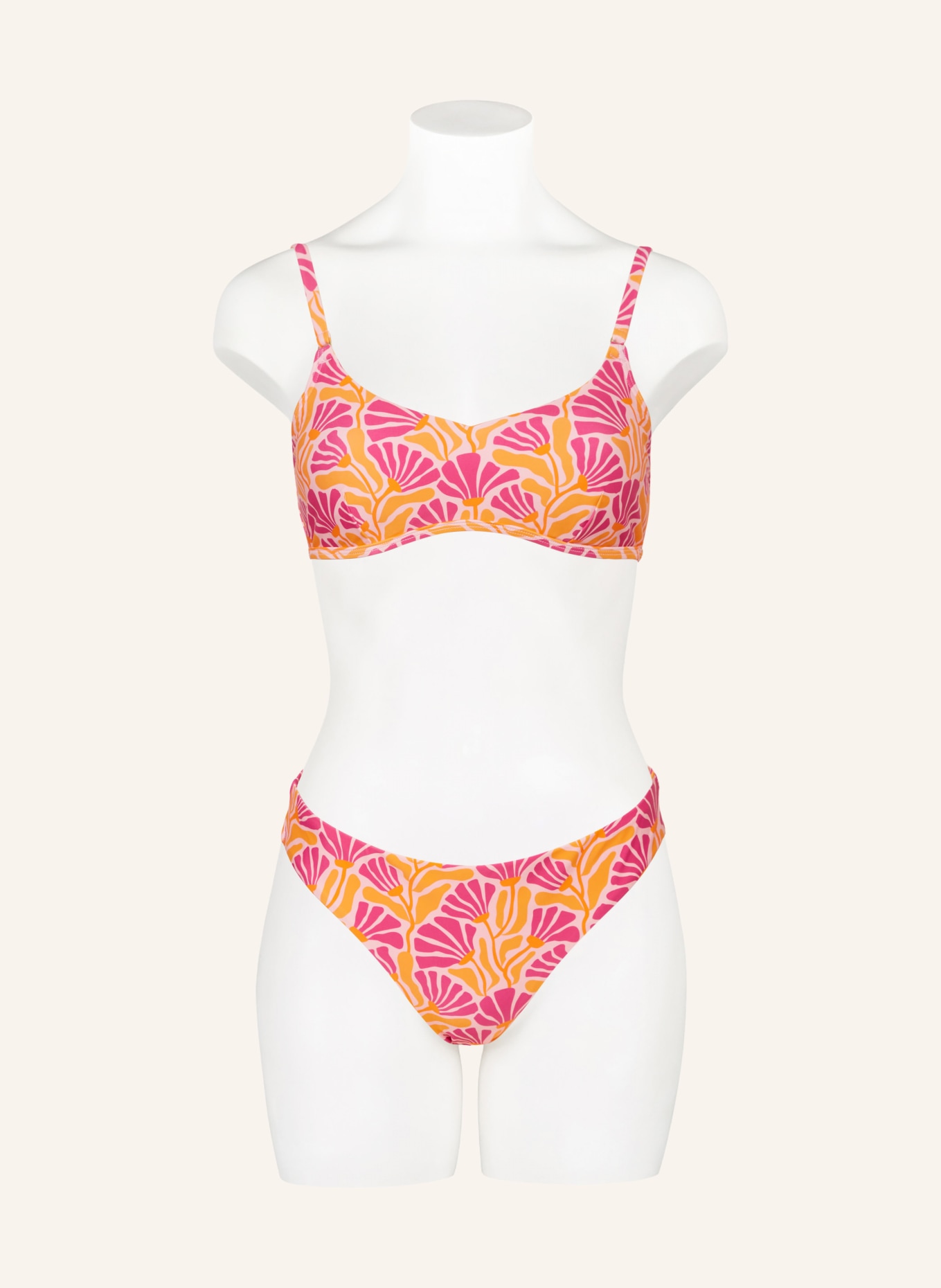 Hot Stuff Basic-Bikini-Hose, Farbe: ROSA/ FUCHSIA/ ORANGE (Bild 2)
