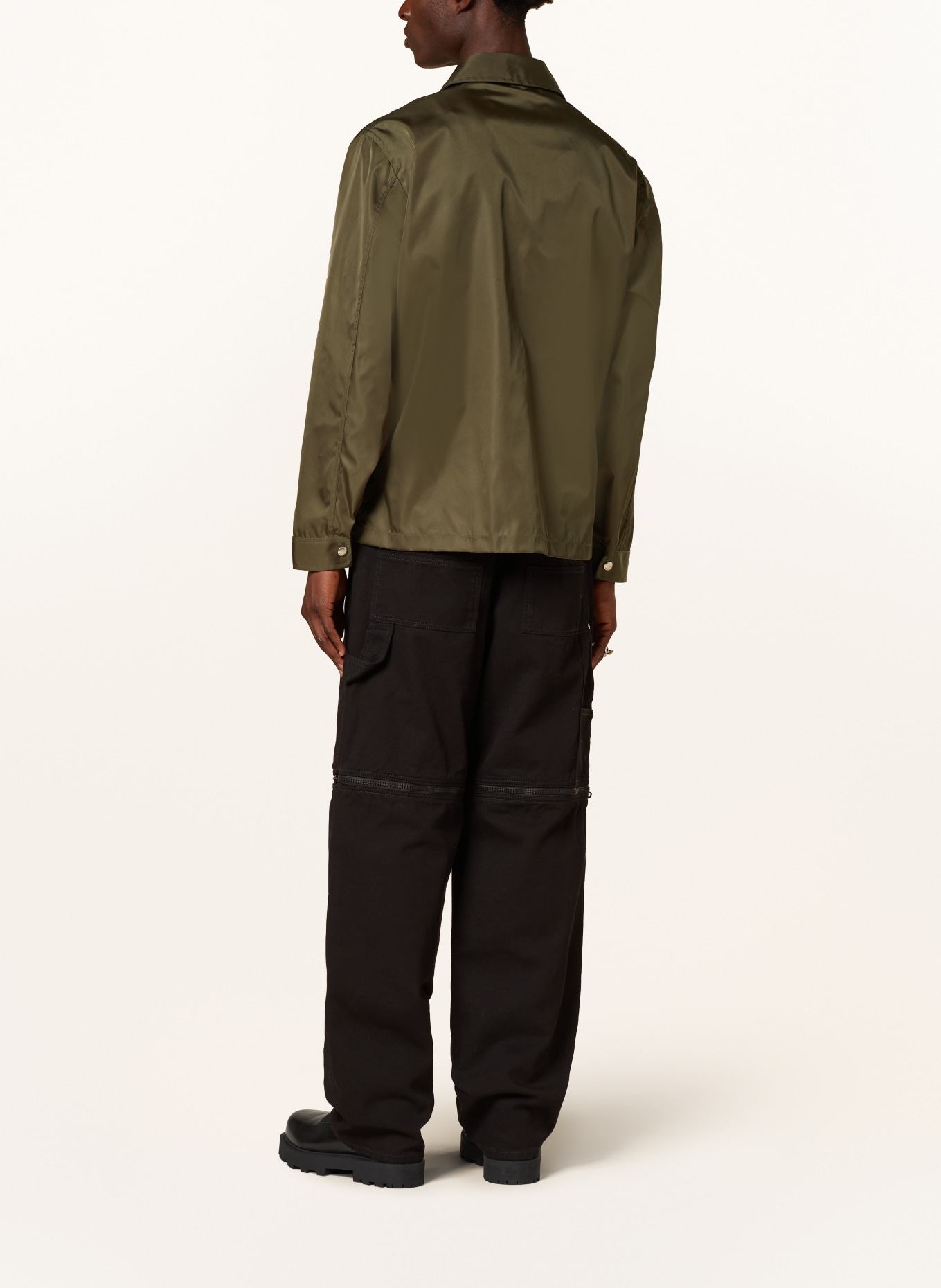 GIVENCHY Overshirt, Color: OLIVE (Image 3)