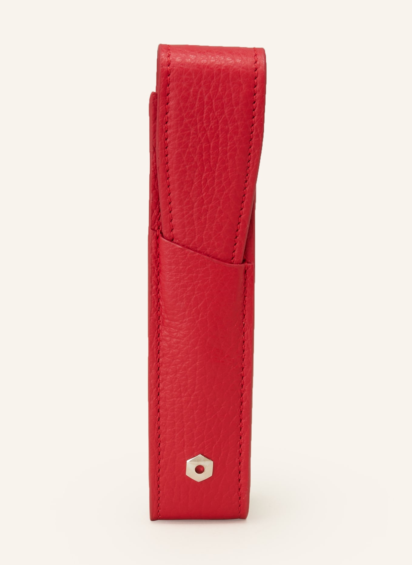CARAN d'ACHE Pen case LÉMAN, Color: RED (Image 1)