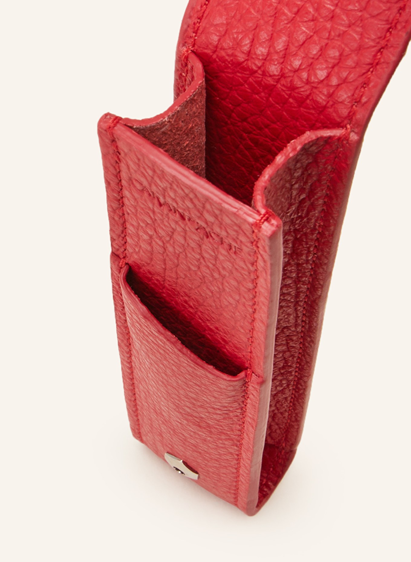 CARAN d'ACHE Pen case LÉMAN, Color: RED (Image 3)