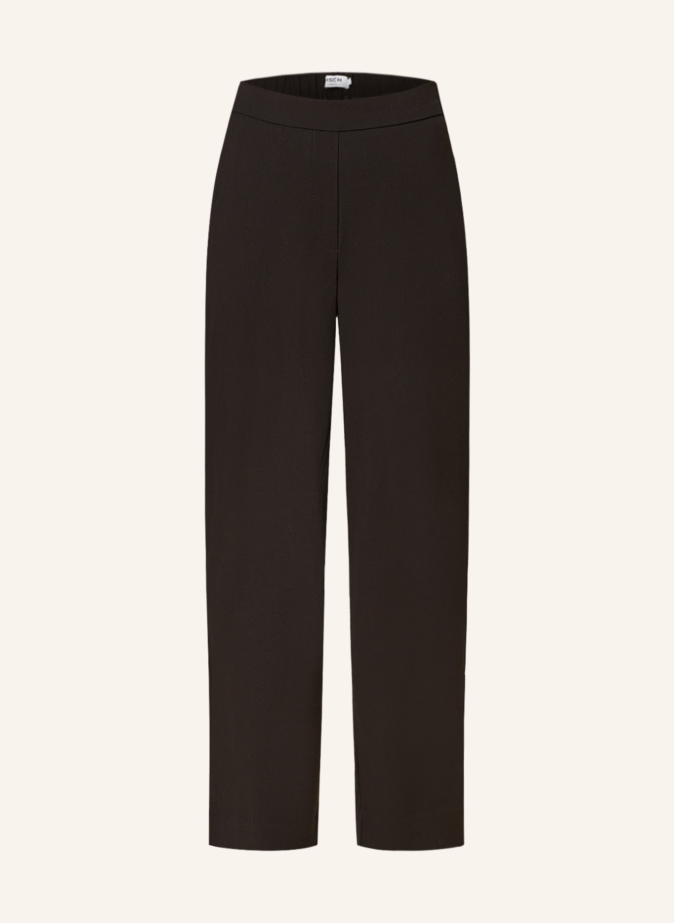 MSCH COPENHAGEN Wide leg trousers MSCHCHANA, Color: BLACK (Image 1)