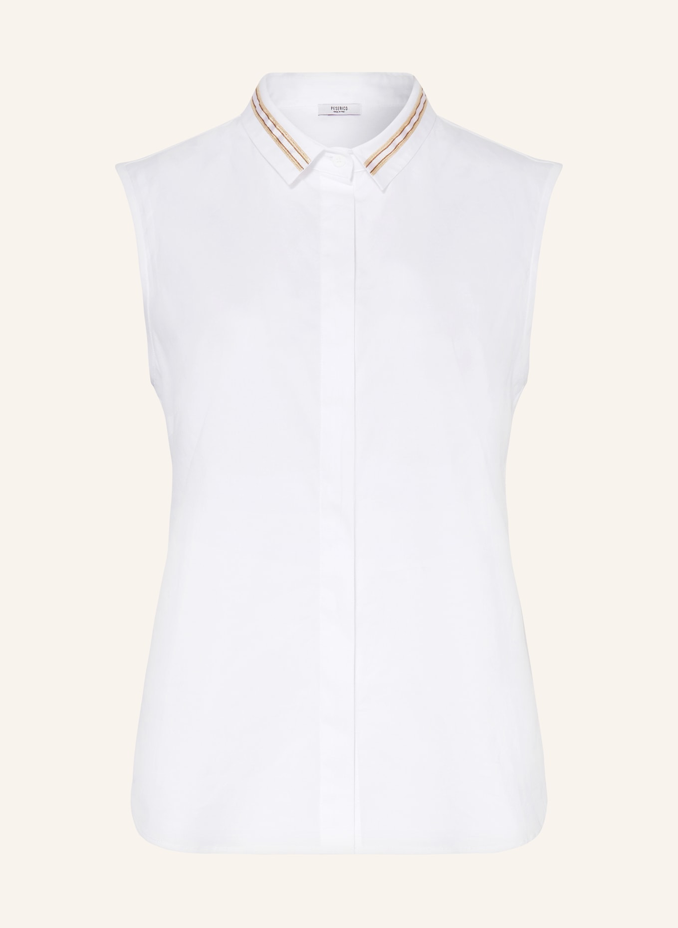 PESERICO Blouse top, Color: WHITE (Image 1)