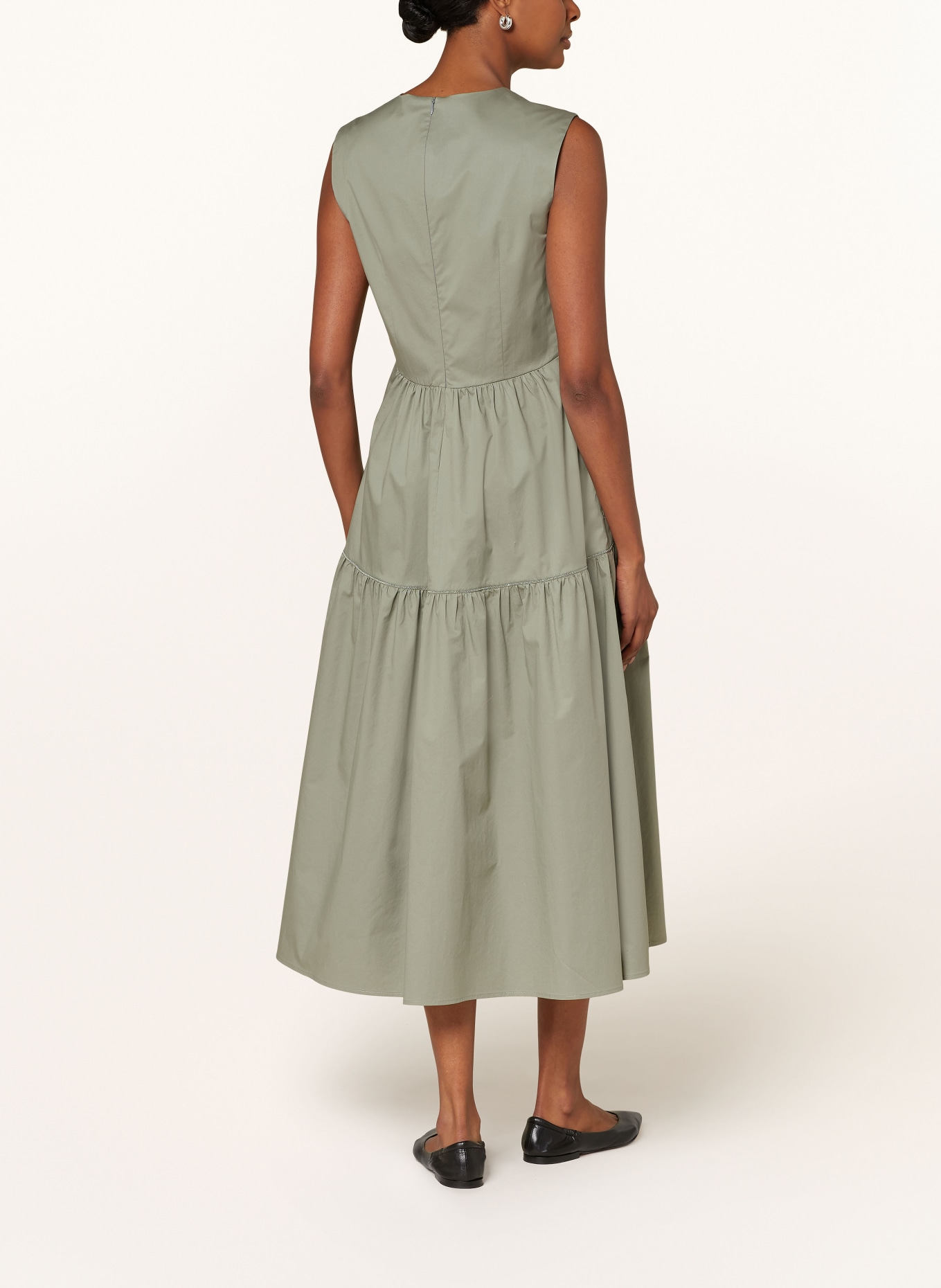 PESERICO Kleid, Farbe: HELLGRÜN (Bild 3)