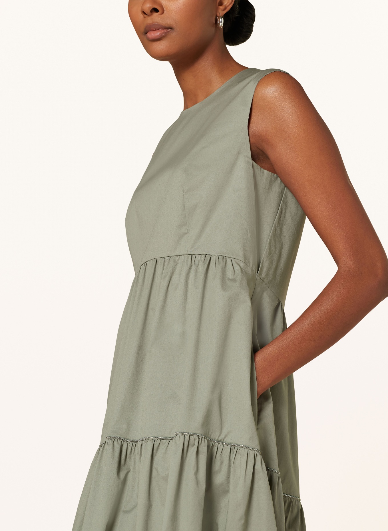 PESERICO Kleid, Farbe: HELLGRÜN (Bild 4)