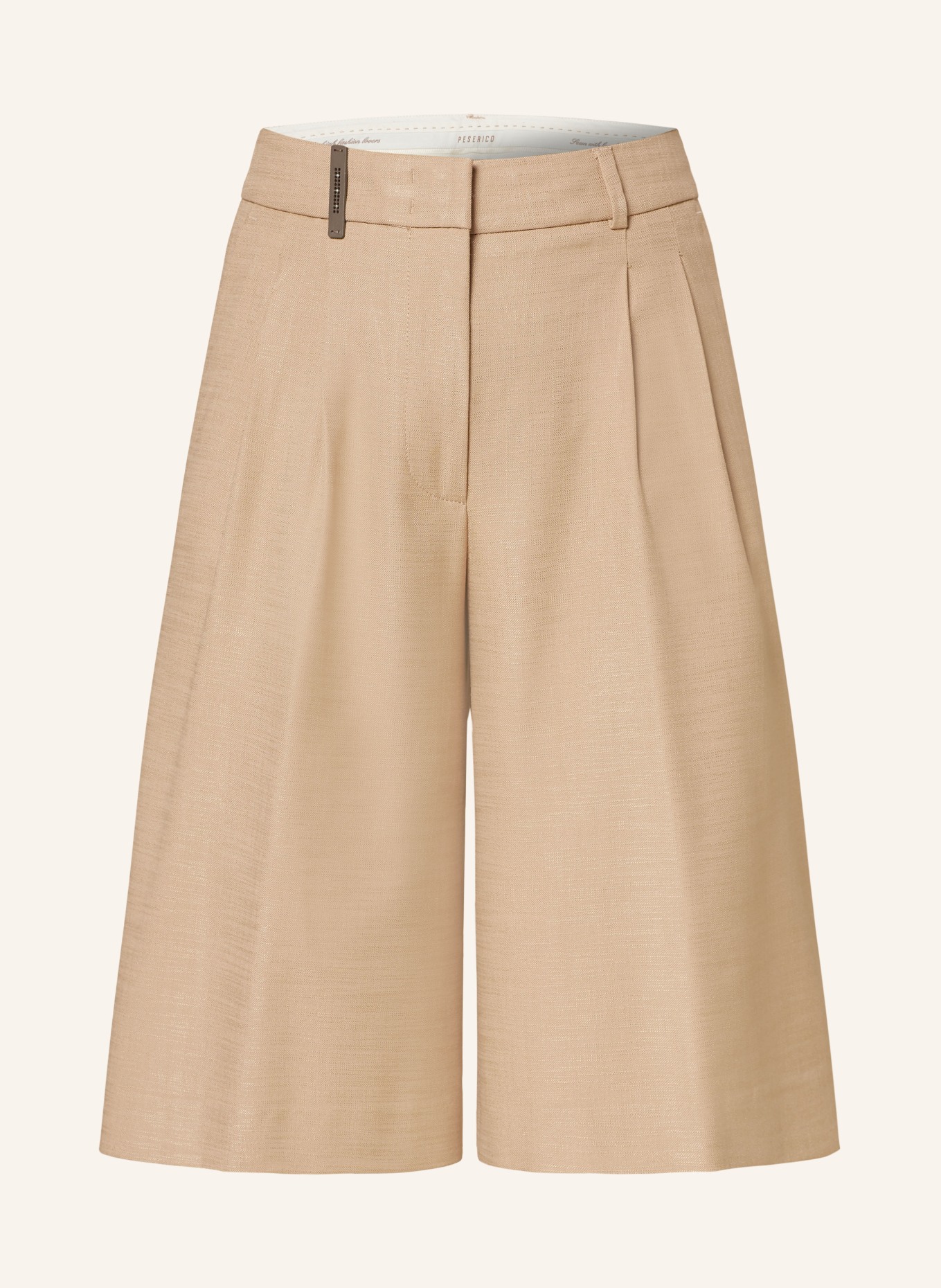 PESERICO Shorts, Color: BEIGE (Image 1)