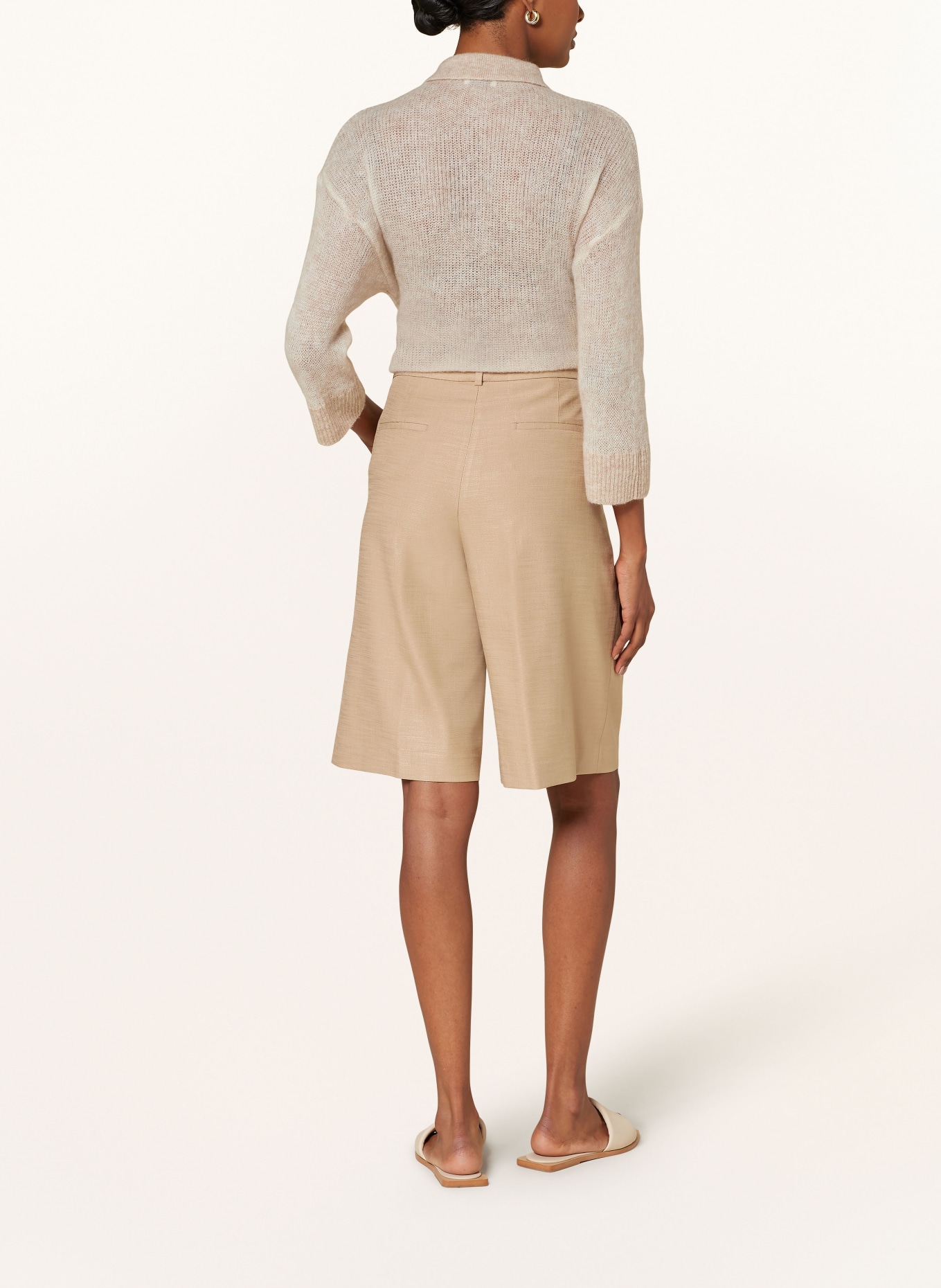 PESERICO Shorts, Color: BEIGE (Image 3)